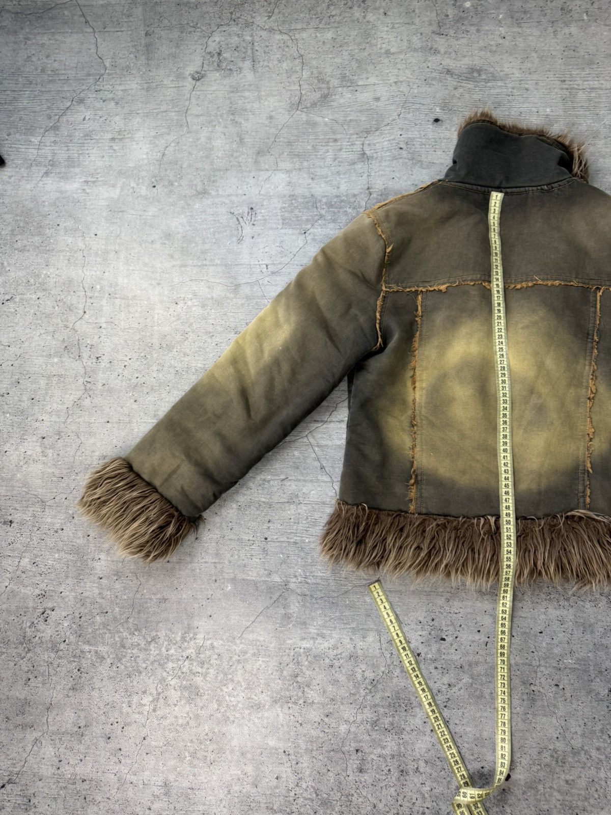 If Six Was Nine Japan fur faux jeans jacket IfSixWasNine LGB style VTG Size L / US 10 / IT 46 - 11 Thumbnail