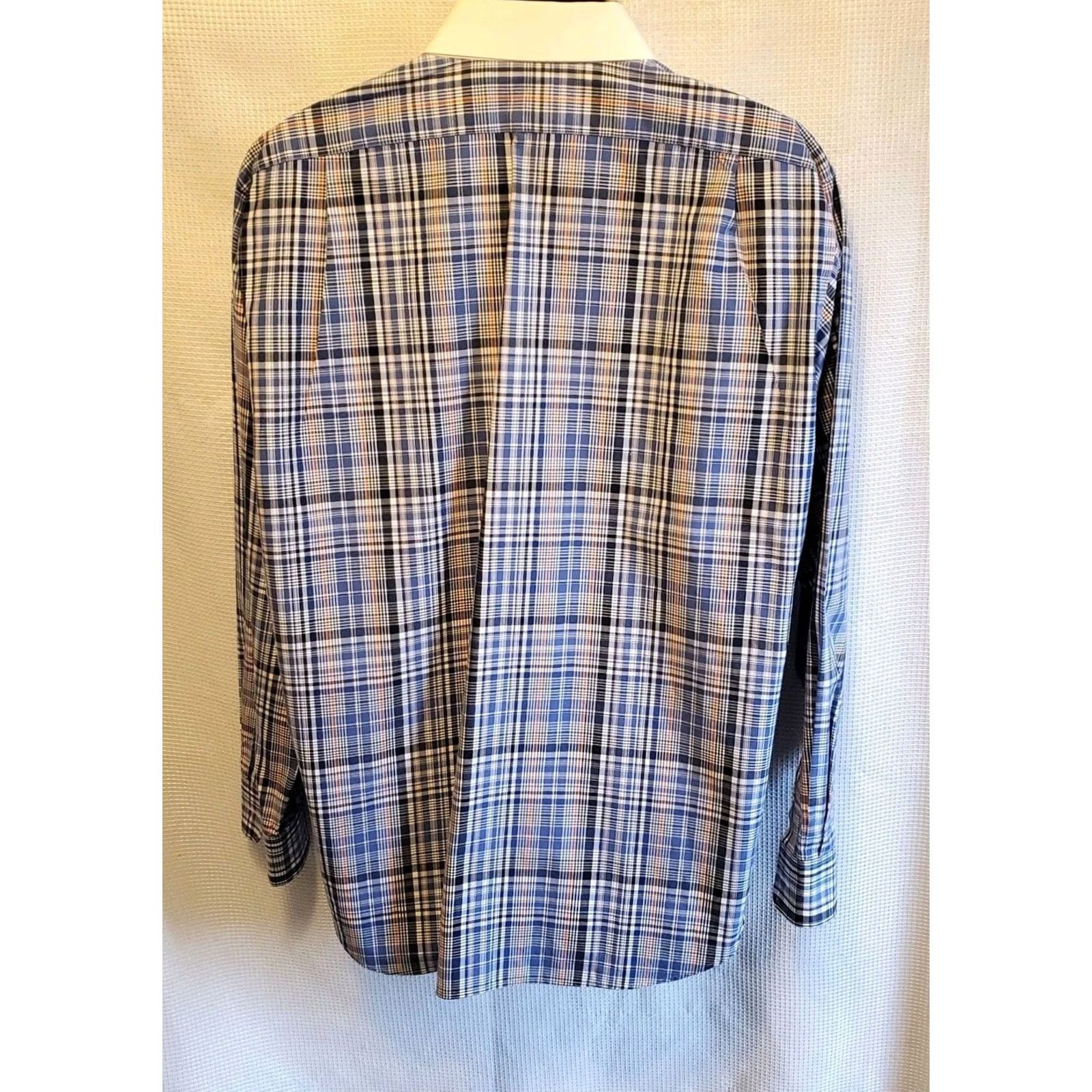 Polo Ralph Lauren Polo Ralph Lauren Button Down Shirt Mens Blue Plaid Classic Regent Fit XL Size US XL / EU 56 / 4 - 2 Thumbnail