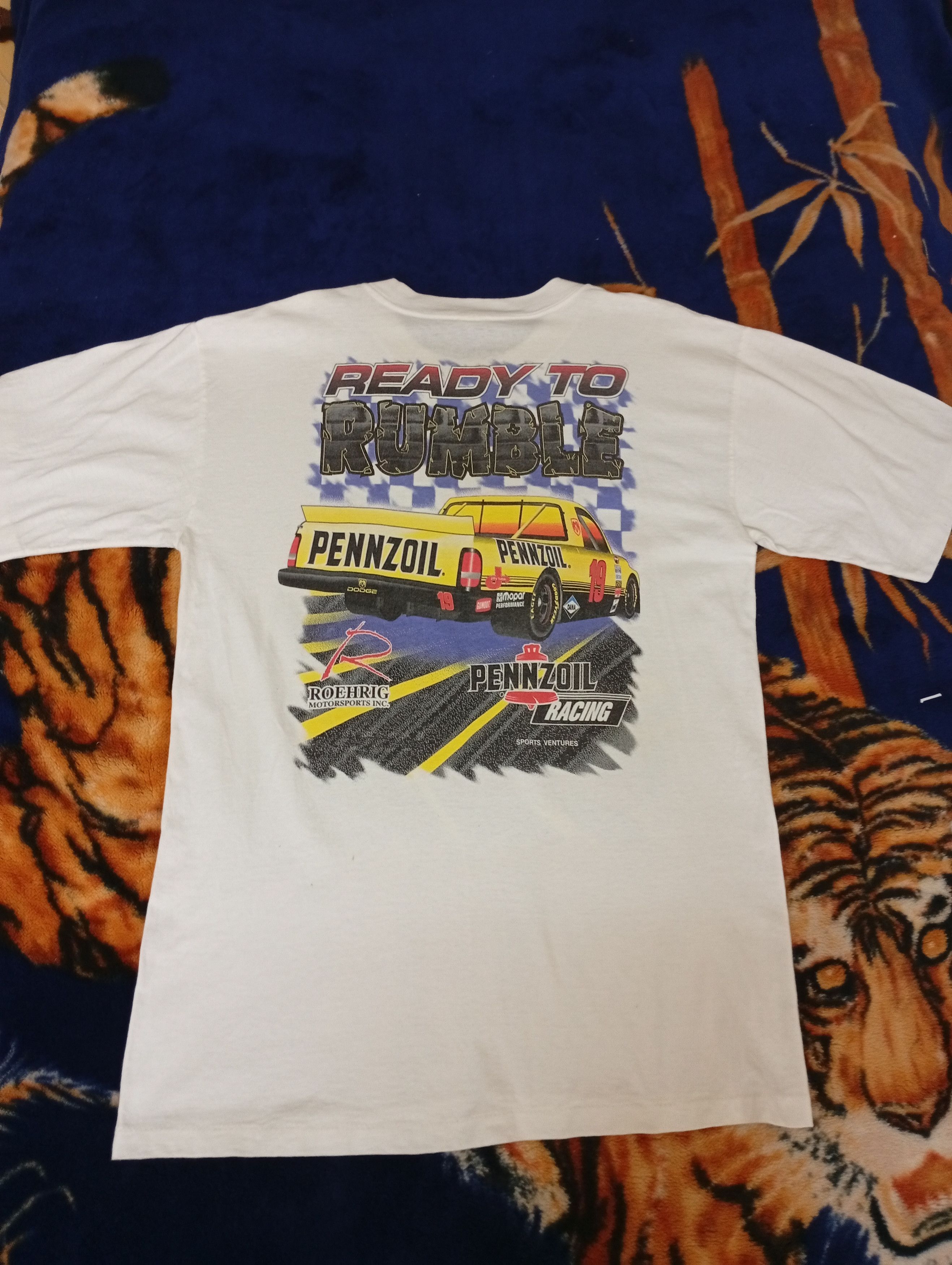NASCAR Vintage Pennzoil x Nascar X racing Size US L / EU 52-54 / 3 - 10 Thumbnail
