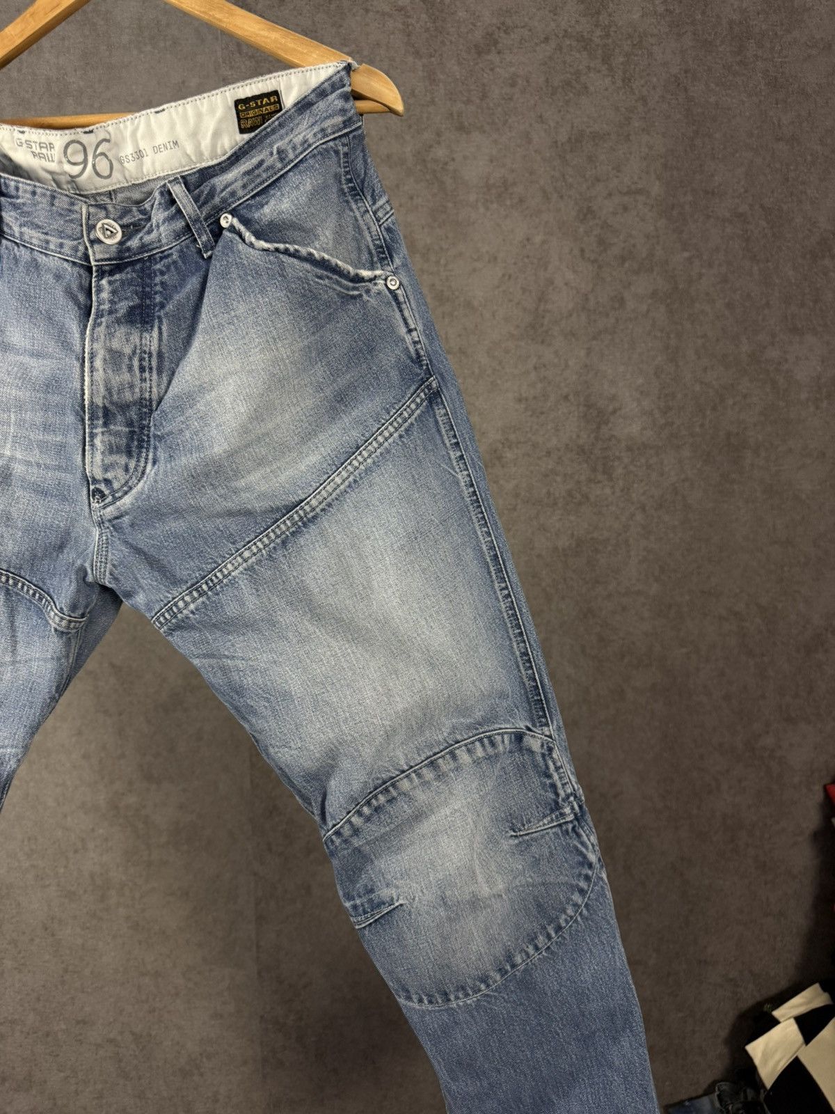 G-Star G Star Raw vintage biker jeans Size US 34 / EU 50 - 2 Thumbnail