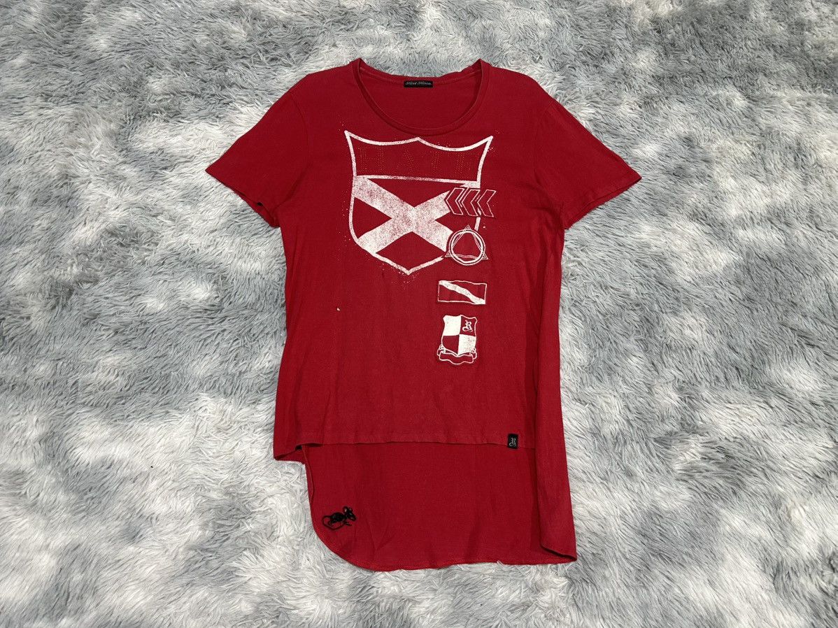 Roen 🔥Y2K Archived Rat Roen Asymmetrical Shirt Goth Punk Size US M / EU 48-50 / 2 - 1 Thumbnail