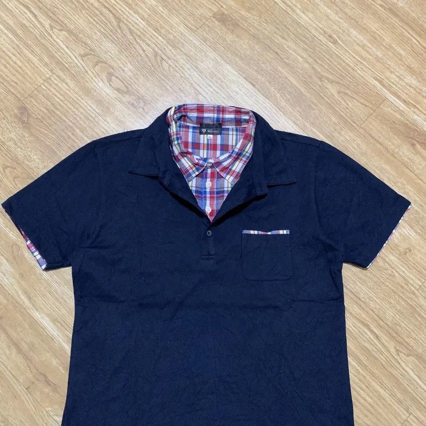 If Six Was Nine × Japanese Brand × Le Grande Bleu (L.G.B.) 2000s TKmixpice Layered Vkei Lgb Gothic Y2K Punk Polo Shirt Size US XL / EU 56 / 4 - 2 Thumbnail