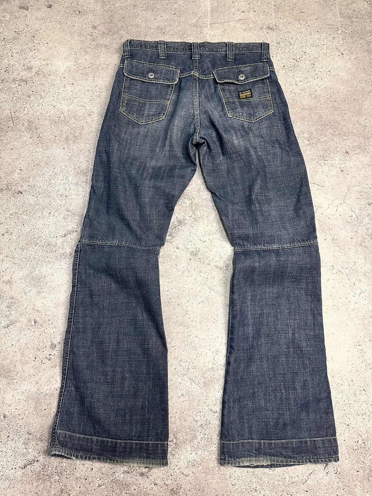 GOA G-Star Raw Blue Distressed Denim Pants Size 34 Size US 34 / EU 50 - 12 Thumbnail