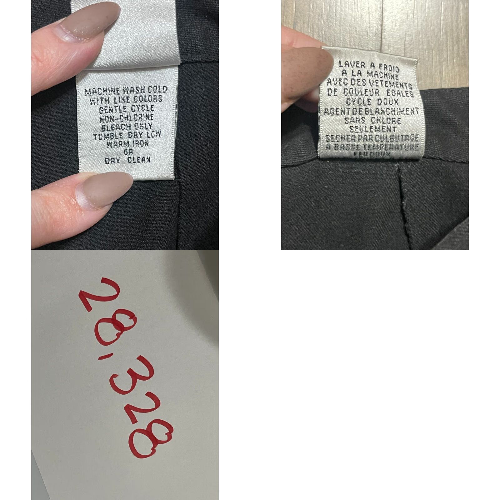 Talbots Talbots Pants Women 8P Black Stretch Dress Pants Flat Front Petite Regular Inseam 28 Leather? Size 30" / US 8 / IT 44 - 8 Thumbnail
