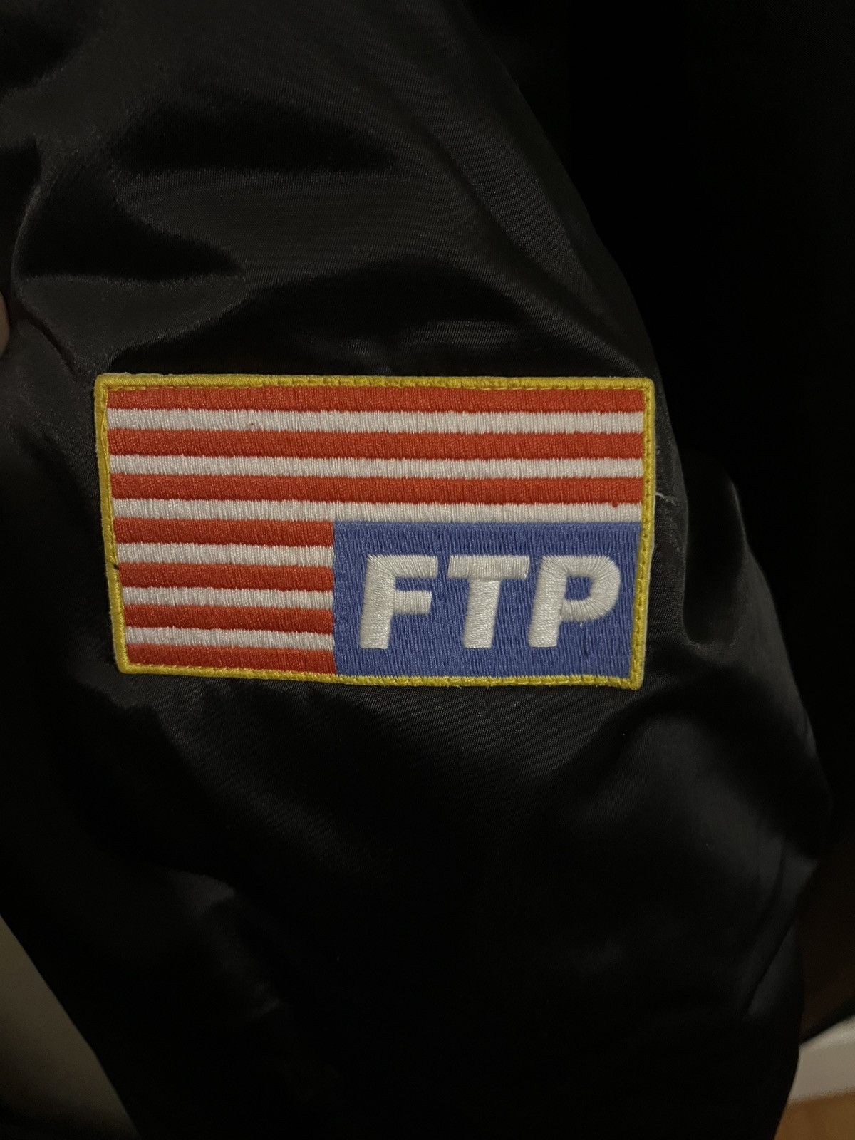 Fuck The Population FTP Reversible Bomber Size US L / EU 52-54 / 3 - 4 Thumbnail