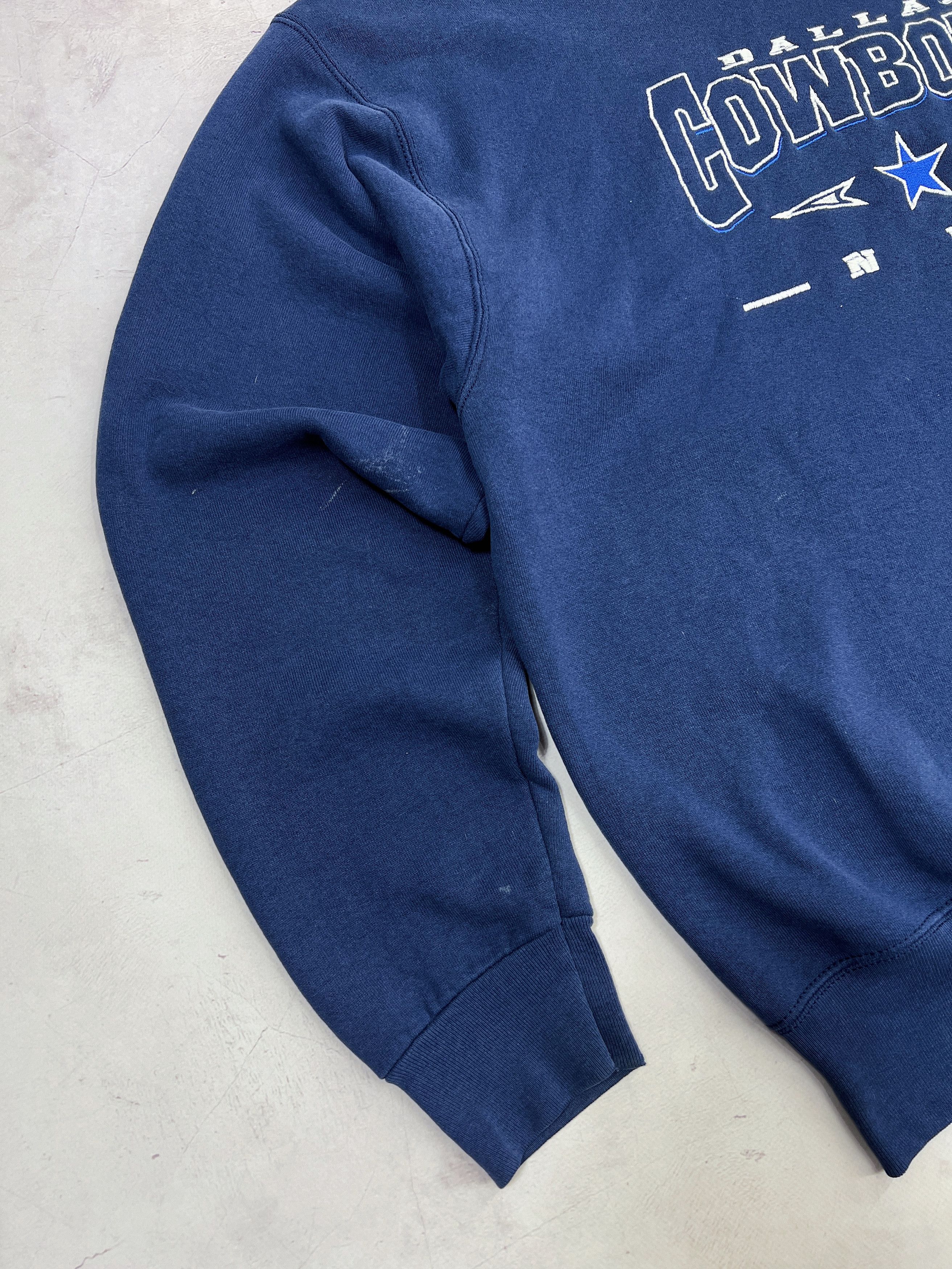 NFL × Vintage Vintage Dallas Cowboys NFL Sweatshirt by BVD Size US XL / EU 56 / 4 - 9 Thumbnail