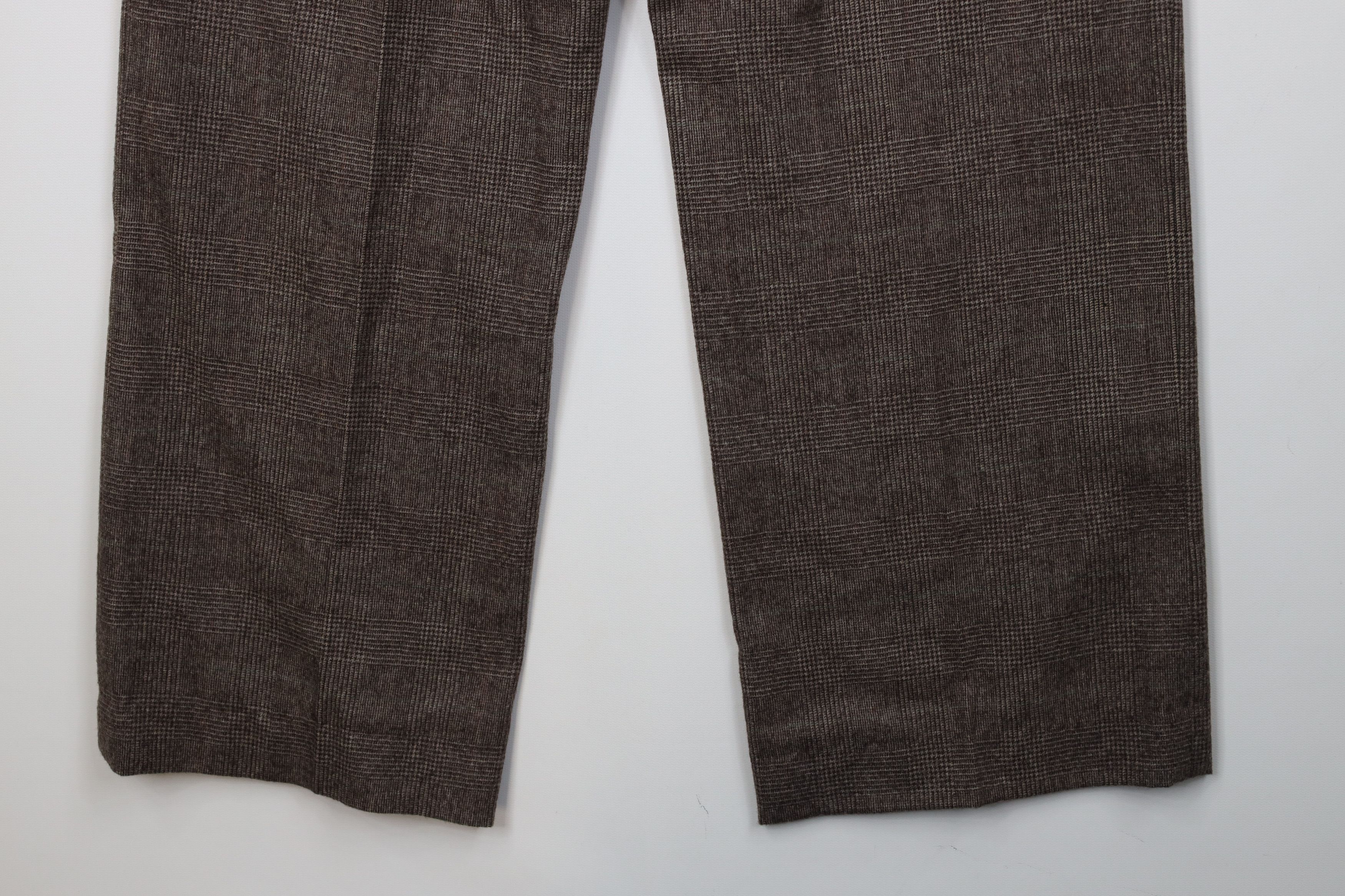 Vintage Vintage 60s 70s Streetwear Flannel Wide Leg Chino Pants USA Size US 32 / EU 48 - 13 Thumbnail