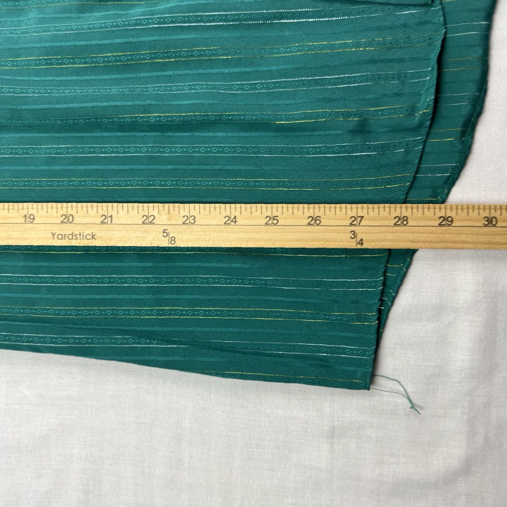 Vintage VINTAGE Ely Cattleman Pearl Snap Shirt Adult 15 Green Striped Western Cowboy 90s Mens Size US M / EU 48-50 / 2 - 6 Thumbnail