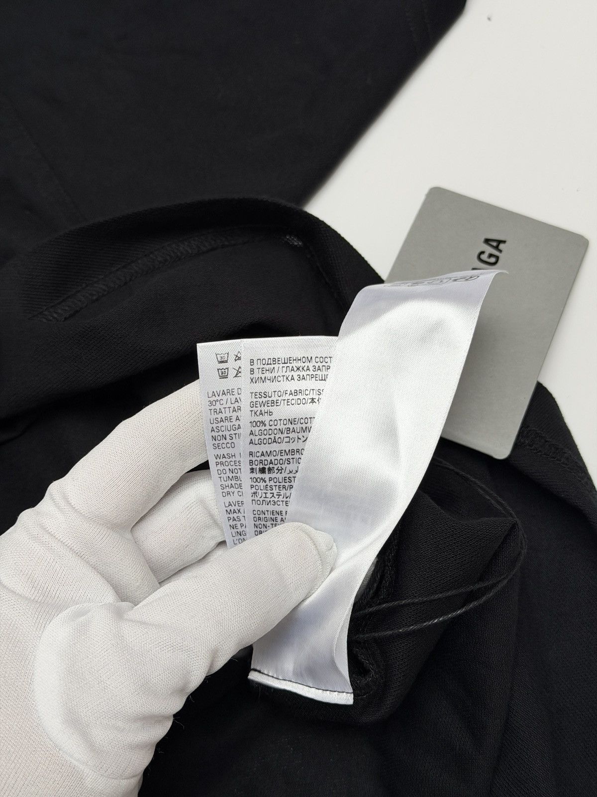 Balenciaga × eBay Balenciaga x Ebay Polo Tee Shirt Black Size US L / EU 52-54 / 3 - 12 Thumbnail