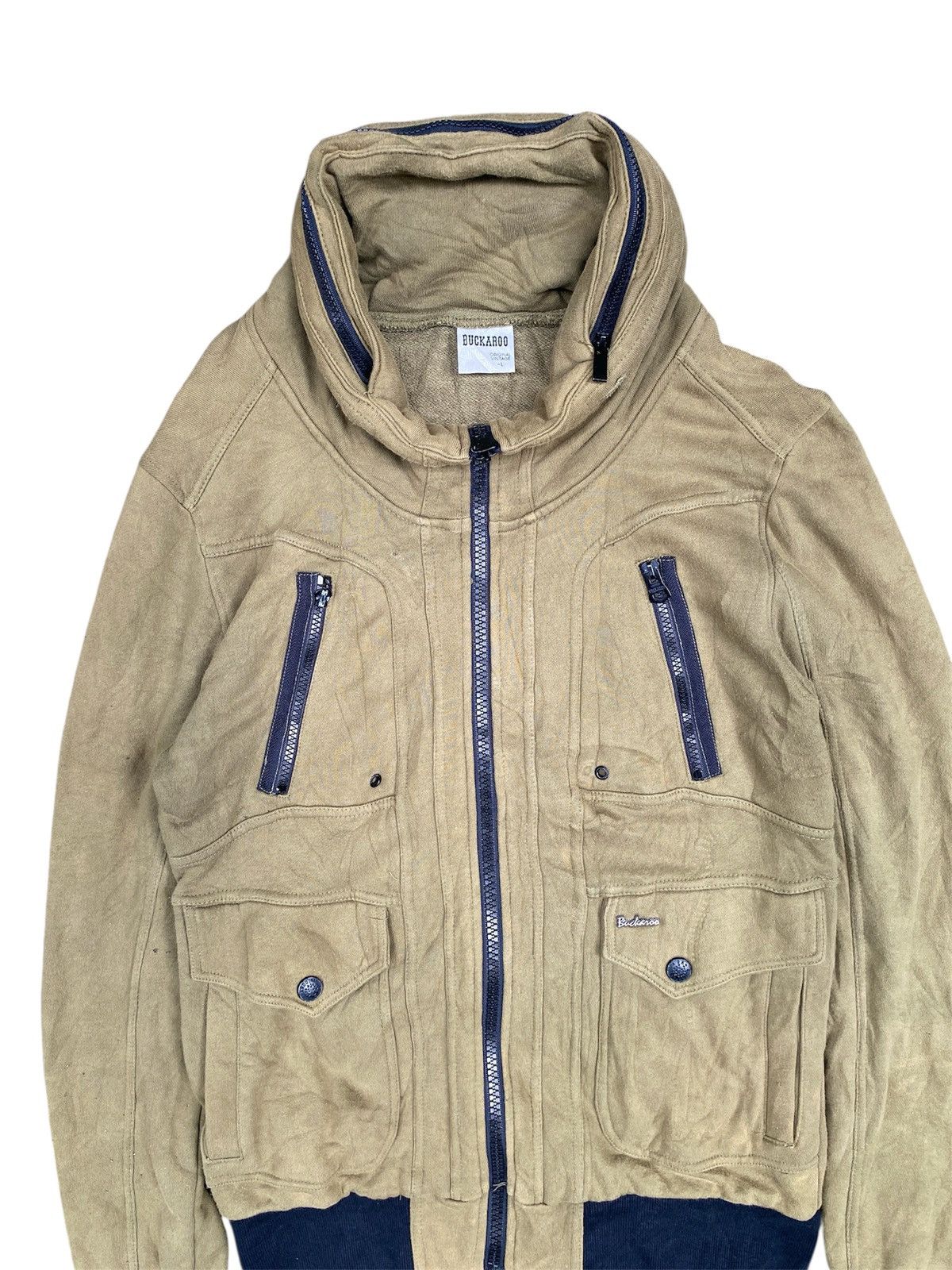 BUFFALO BOBS 2000s Buckaroo - Apocalypse Style Army Bono Jacket Size US L / EU 52-54 / 3 - 2 Thumbnail