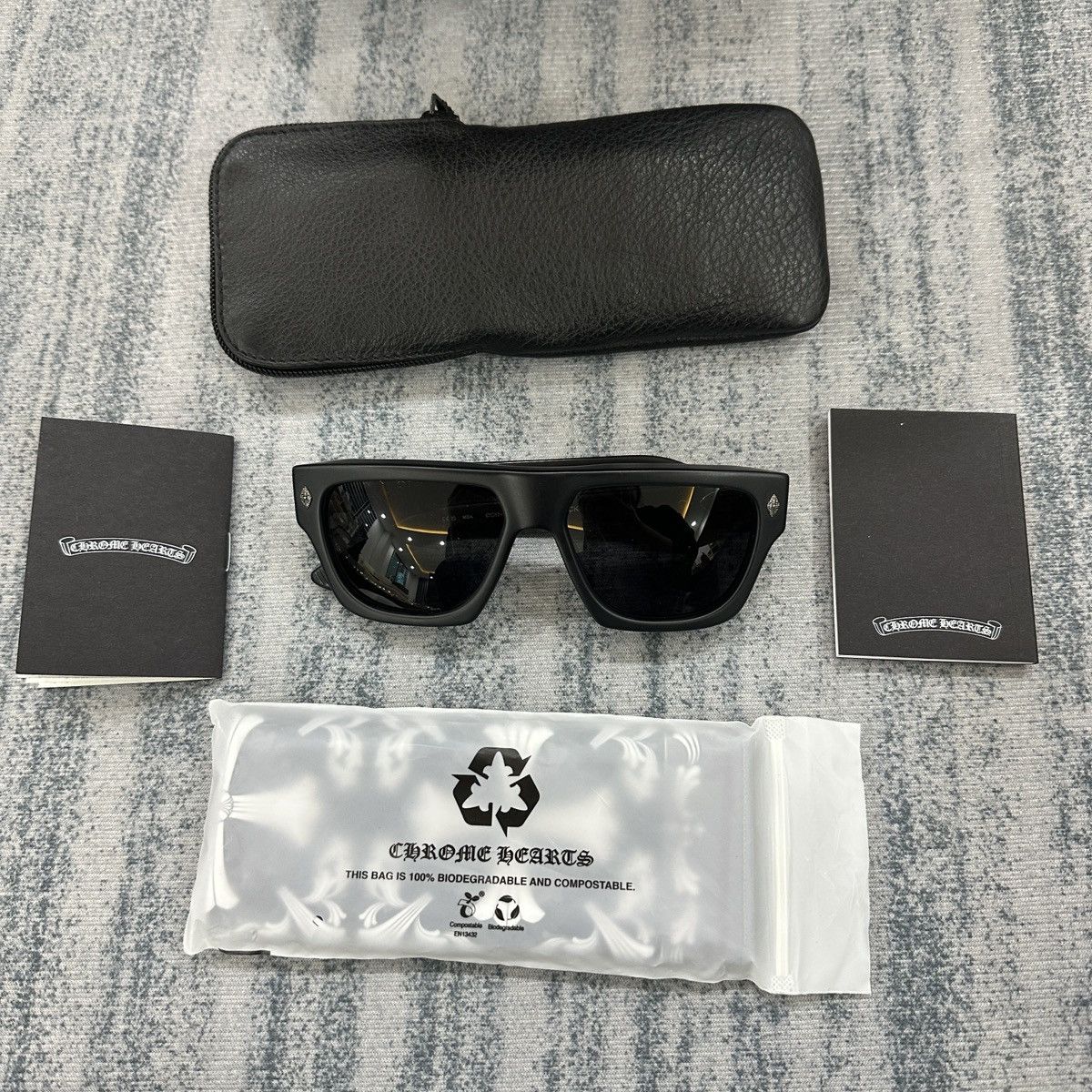 Chrome Hearts CHROME HEARTS CHARISMADICK SUNGLASSES Size ONE SIZE - 2 Thumbnail