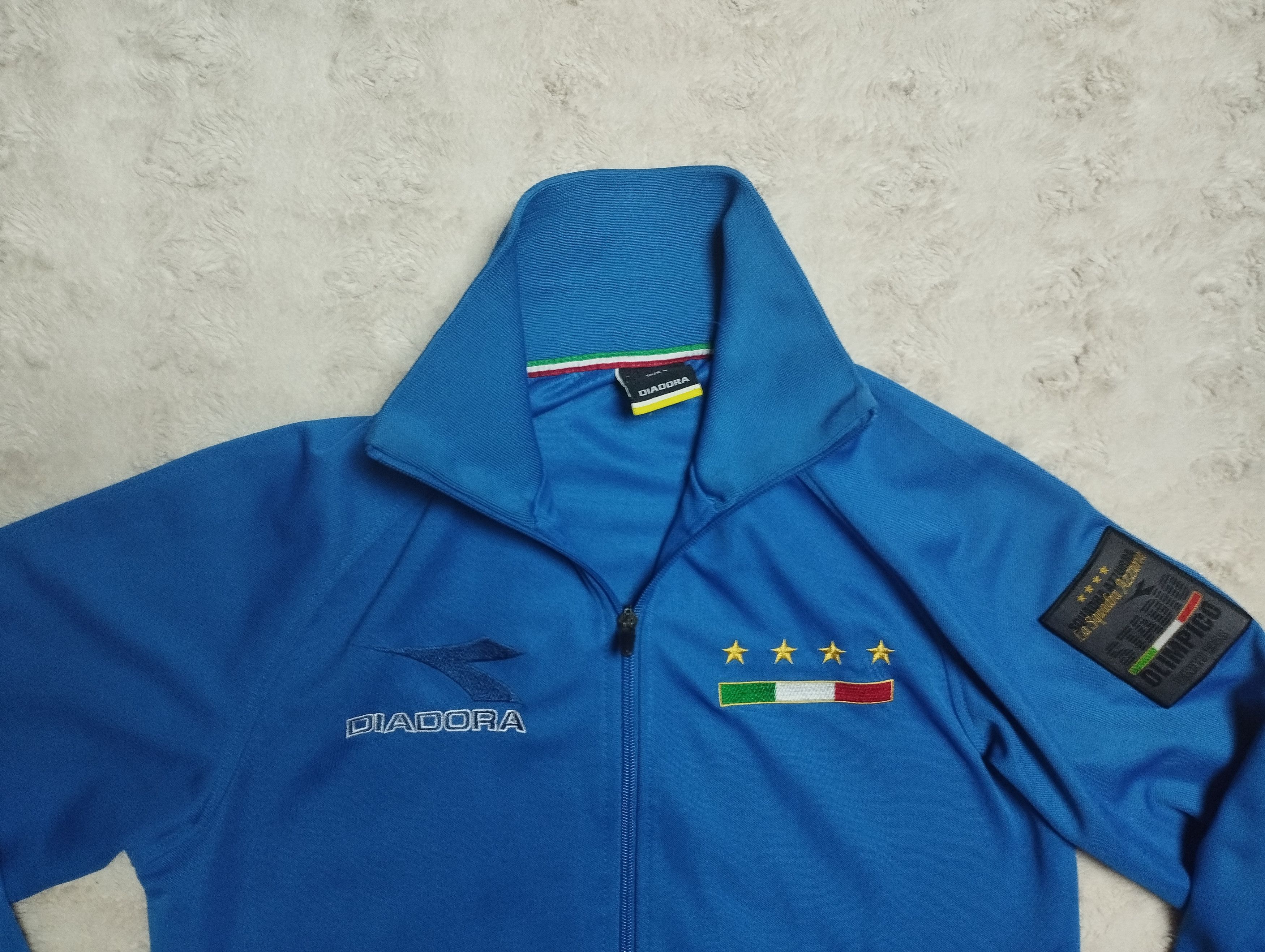 Diadora × Vintage Diadora Italy 80s Track Jacket vintage men's size L Size US L / EU 52-54 / 3 - 2 Thumbnail