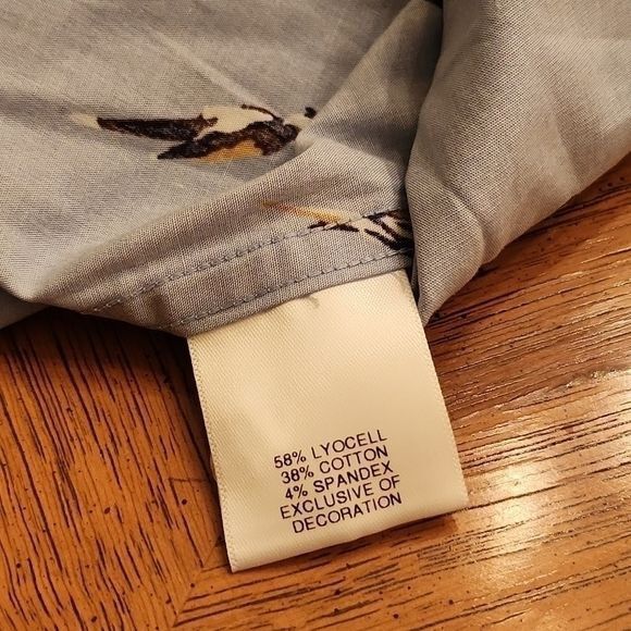 Other Crosby & Howard Stretch Fabric Light Blue Button Down LS Bir Size US XL / EU 56 / 4 - 10 Thumbnail