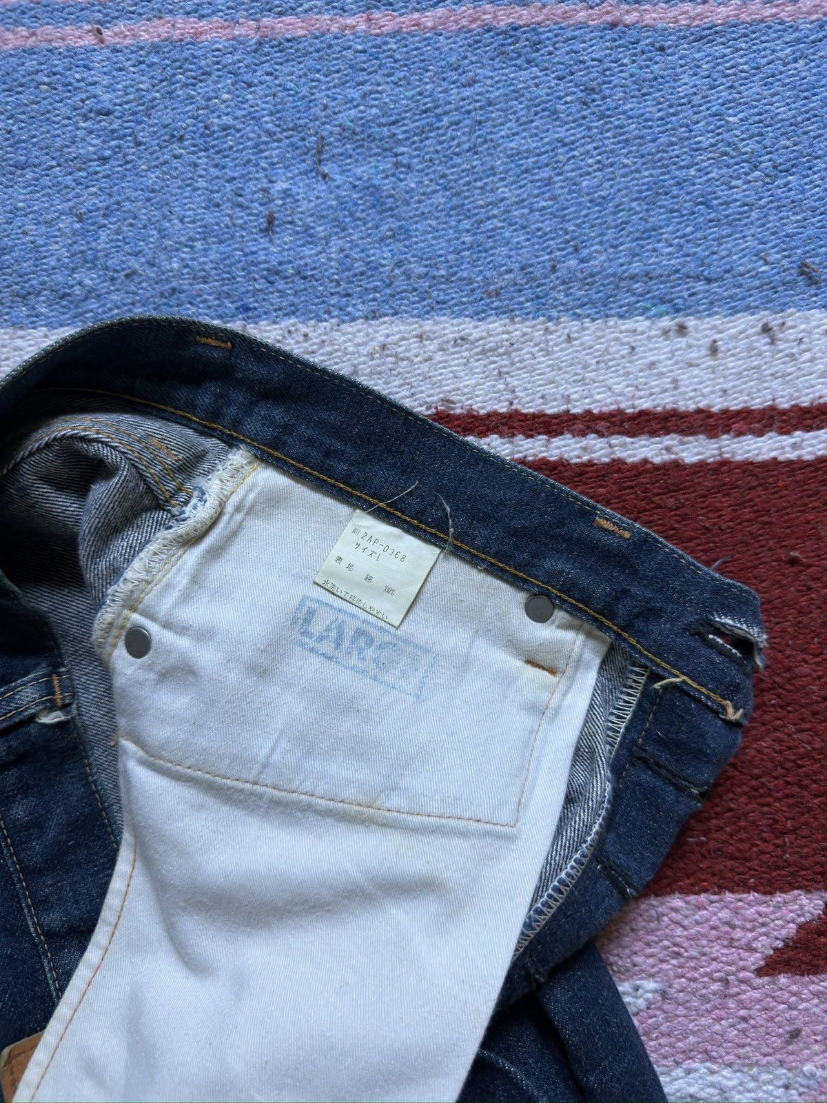 Hysteric Glamour × Japanese Brand × Vintage Vintage 1990s Kinky Hysteric Glamour Selvedge Jeans Size US 31 - 6 Thumbnail
