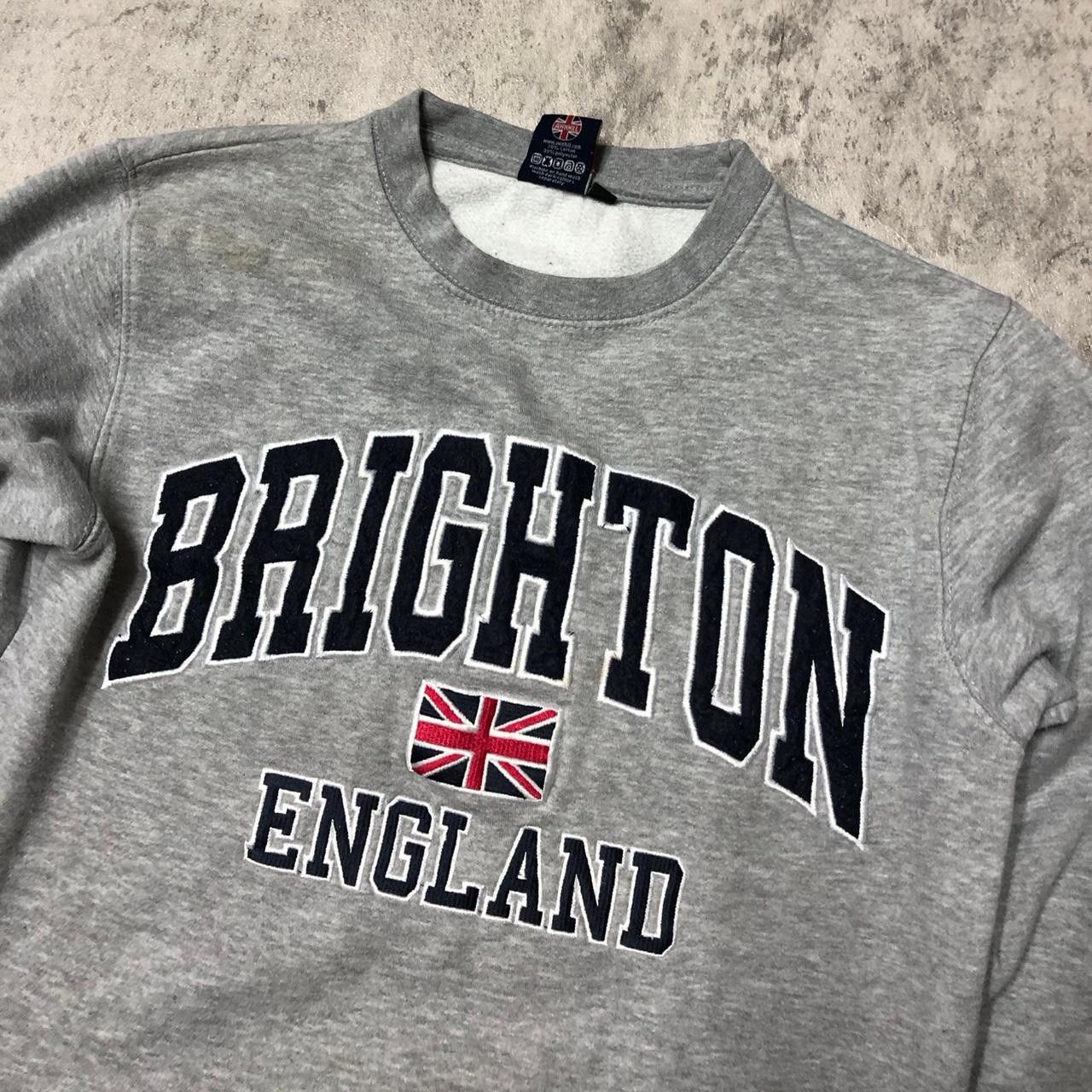 Other Grey and red Brighton England crewneck sweatshirt Size US S / EU 44-46 / 1 - 2 Thumbnail