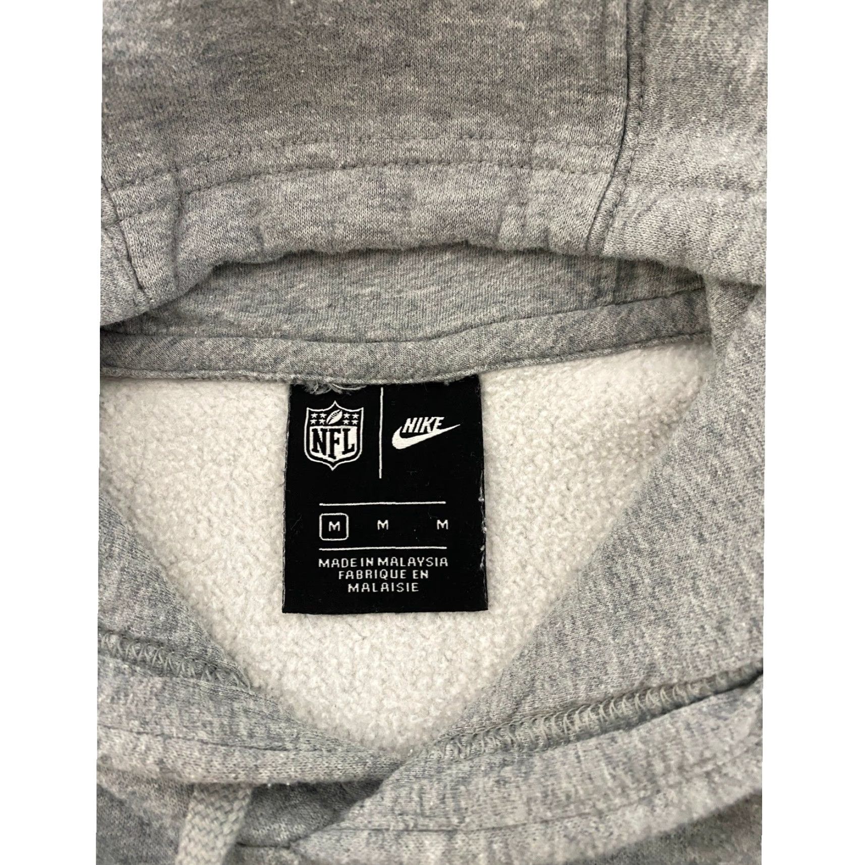 Nike VINTAGE Nike NFL Dallas Cowboys Star Logo Hoodie Sweatshirt Grey Men's Medium Size US M / EU 48-50 / 2 - 3 Thumbnail