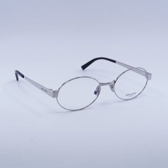 Saint Laurent Paris 🕶️ New Saint Laurent SL692 OPT 001 Eyeglasses - Silver Size ONE SIZE - 5 Thumbnail