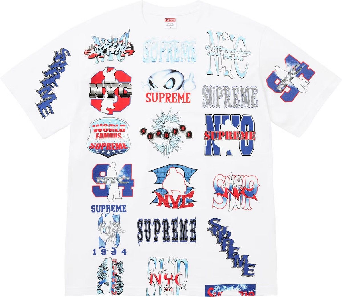 Supreme Supreme Flash Tee (SS26) S Size US S / EU 44-46 / 1 - 1 Thumbnail