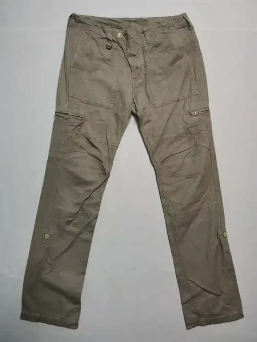 Japanese Brand Abahouse Style Design Tactical Multipocket Cargo Pants Size US 31 - 1 Thumbnail