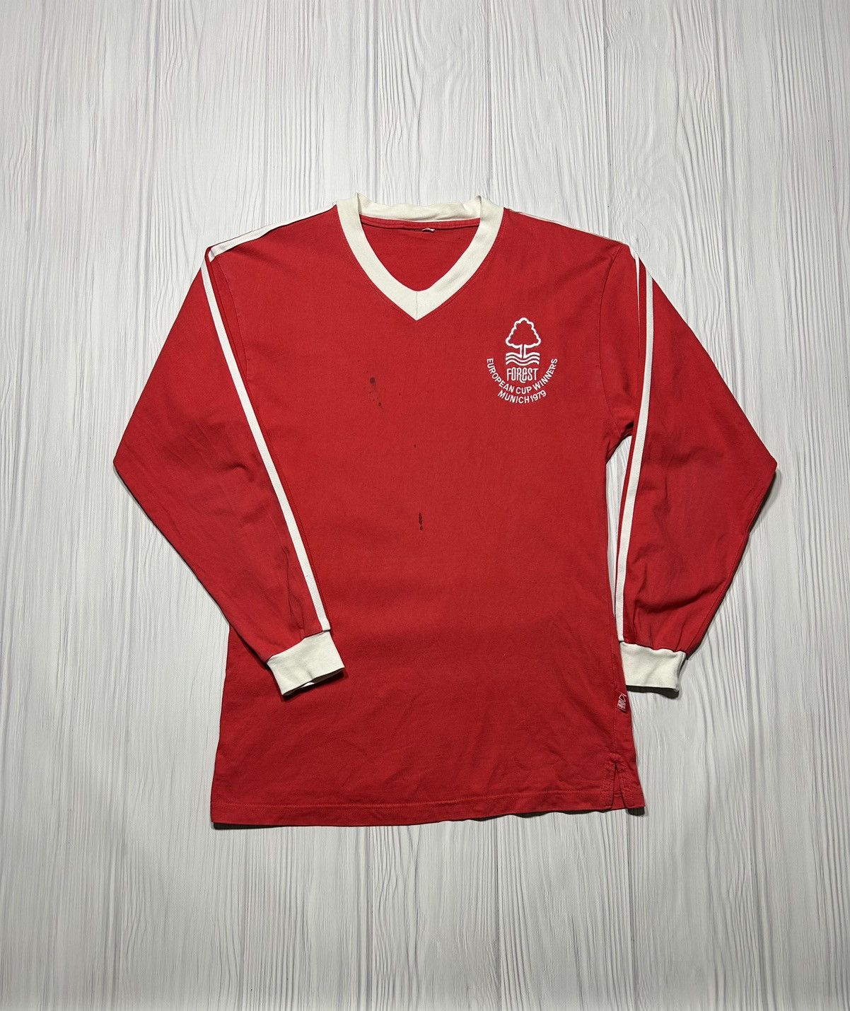 Vintage Vintage Nottingham Forest 1977-80 Very Rare Soccer Jersey Size US M / EU 48-50 / 2 - 1 Thumbnail