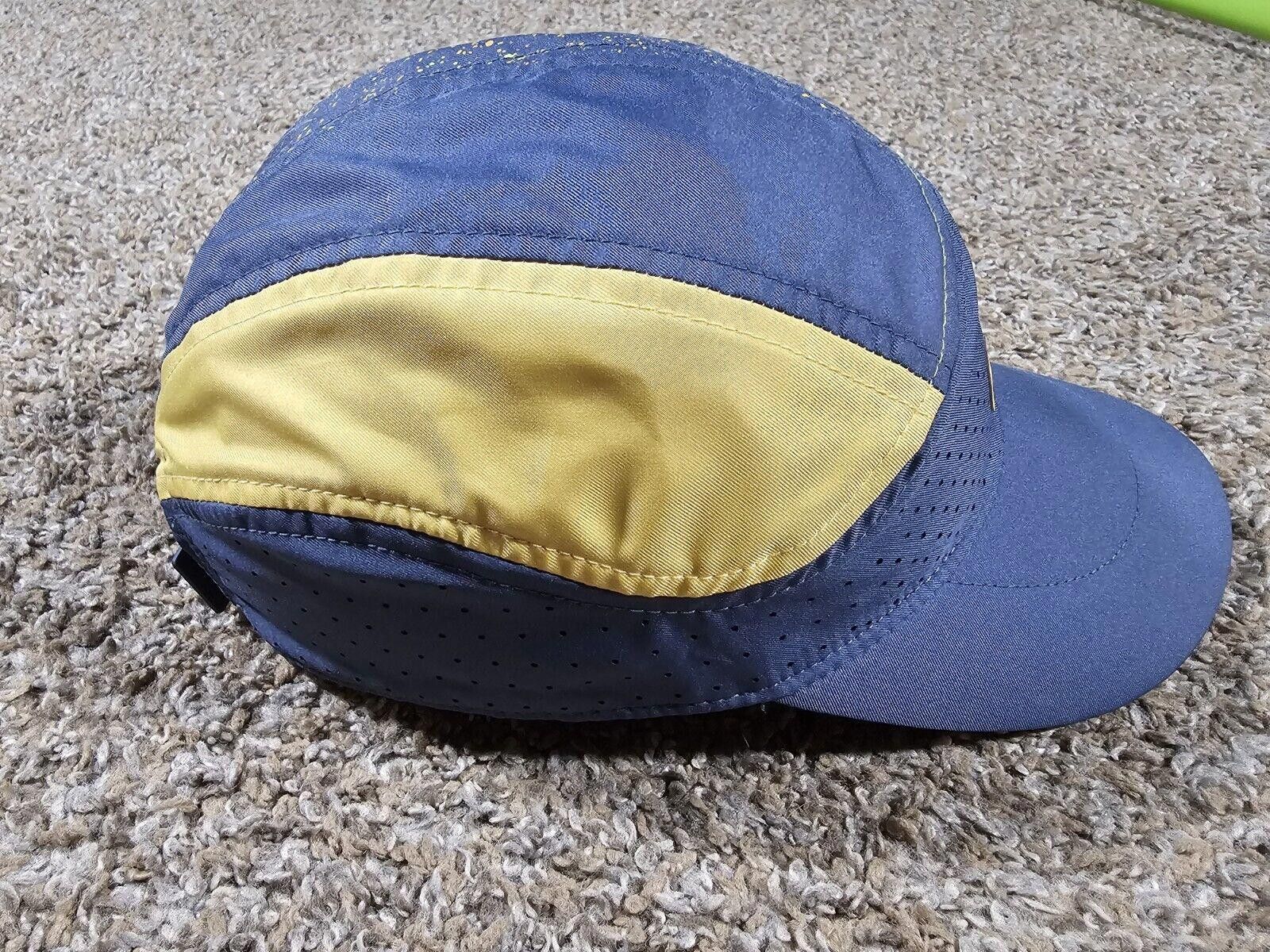 Nike NIKE Tailwind dri-fit 5 panel hat blue yellow speckled Strap Size ONE SIZE - 5 Thumbnail