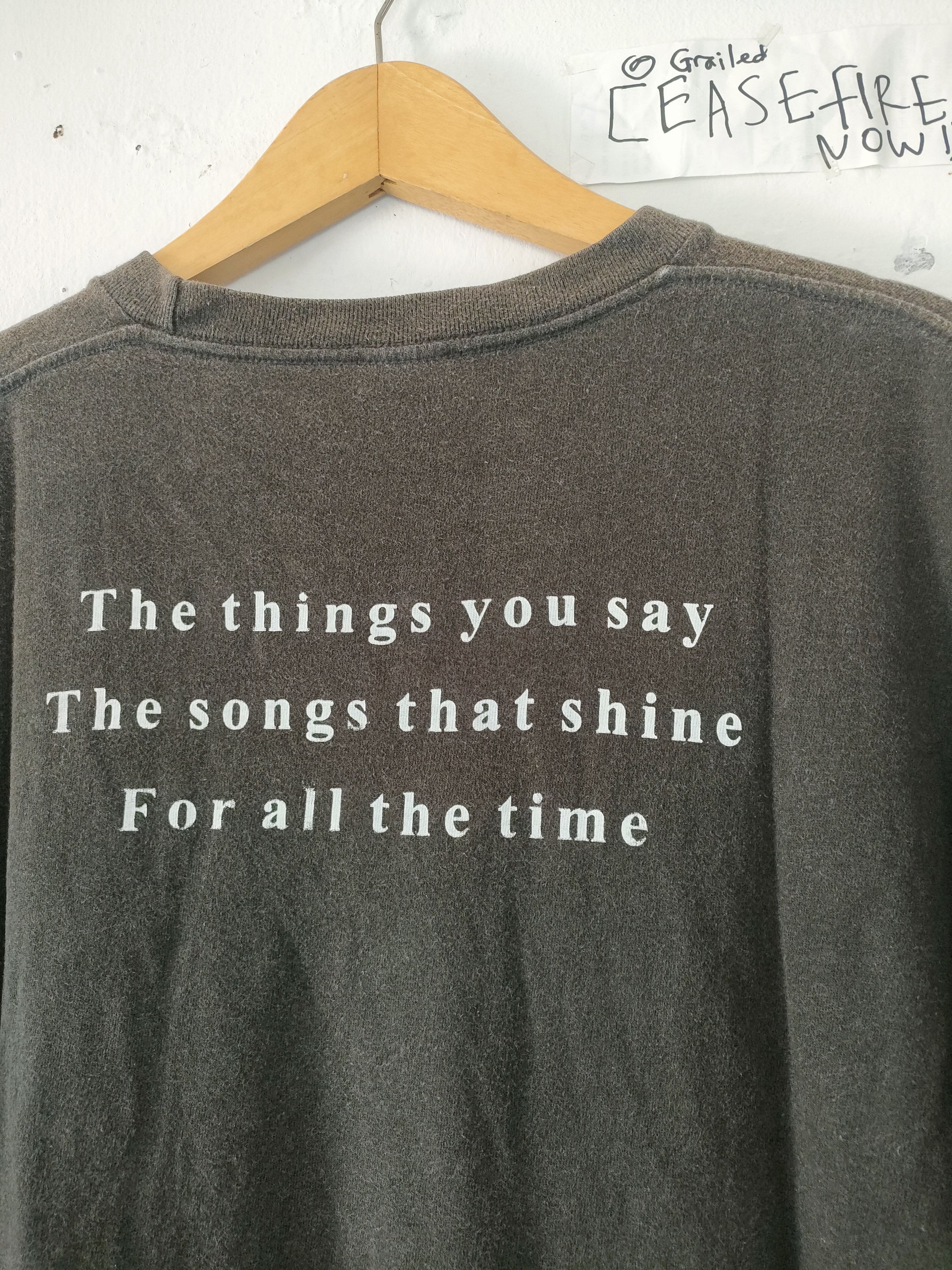 Band Tees × Vintage SLOWDIVE SHIRT Size US XL / EU 56 / 4 - 3 Thumbnail