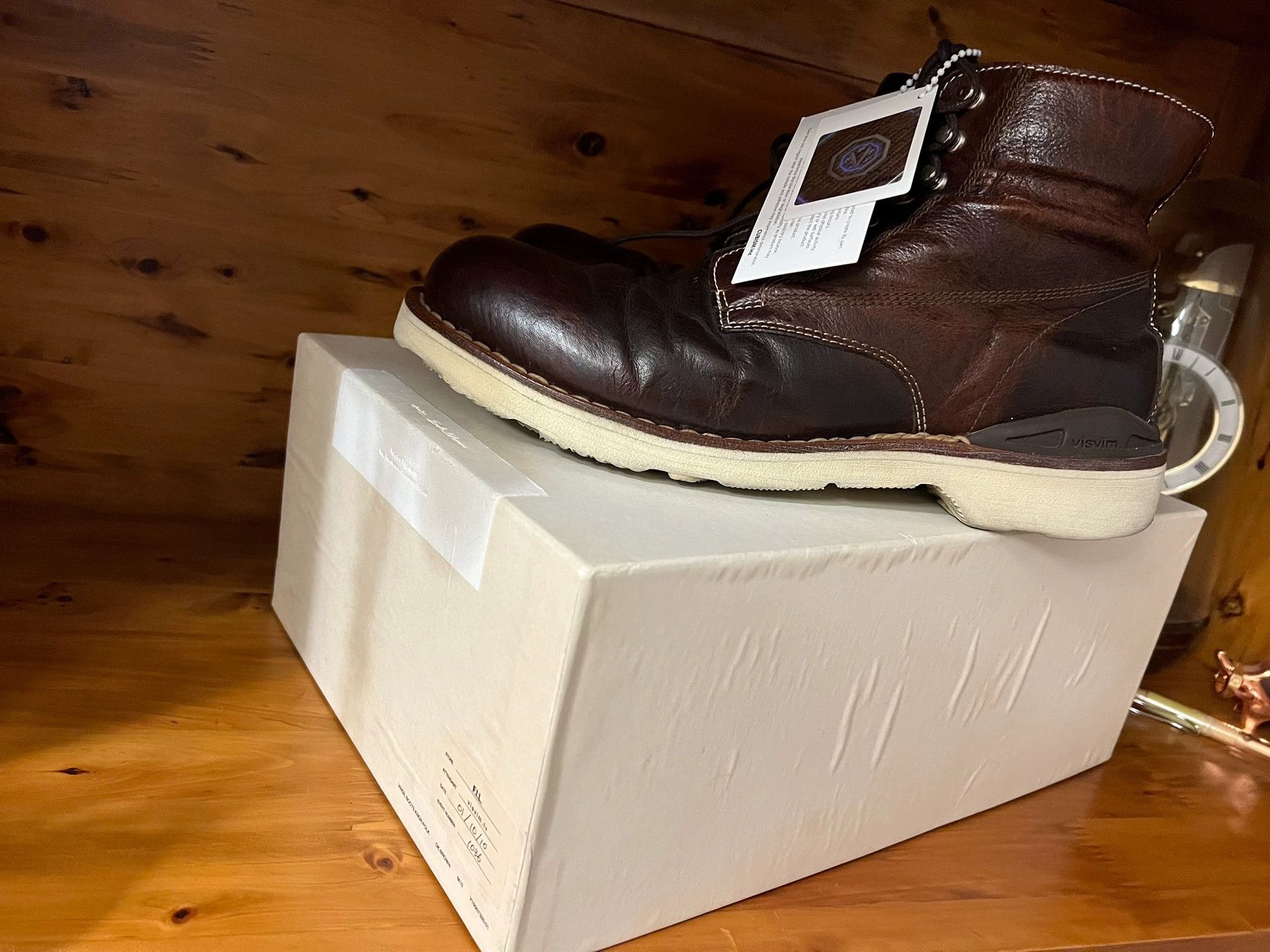 Visvim Virgil KNGR-FOLK 1st Kangaroo Leather 10 Complete Accessorie Size US 10 / EU 43 - 8 Thumbnail
