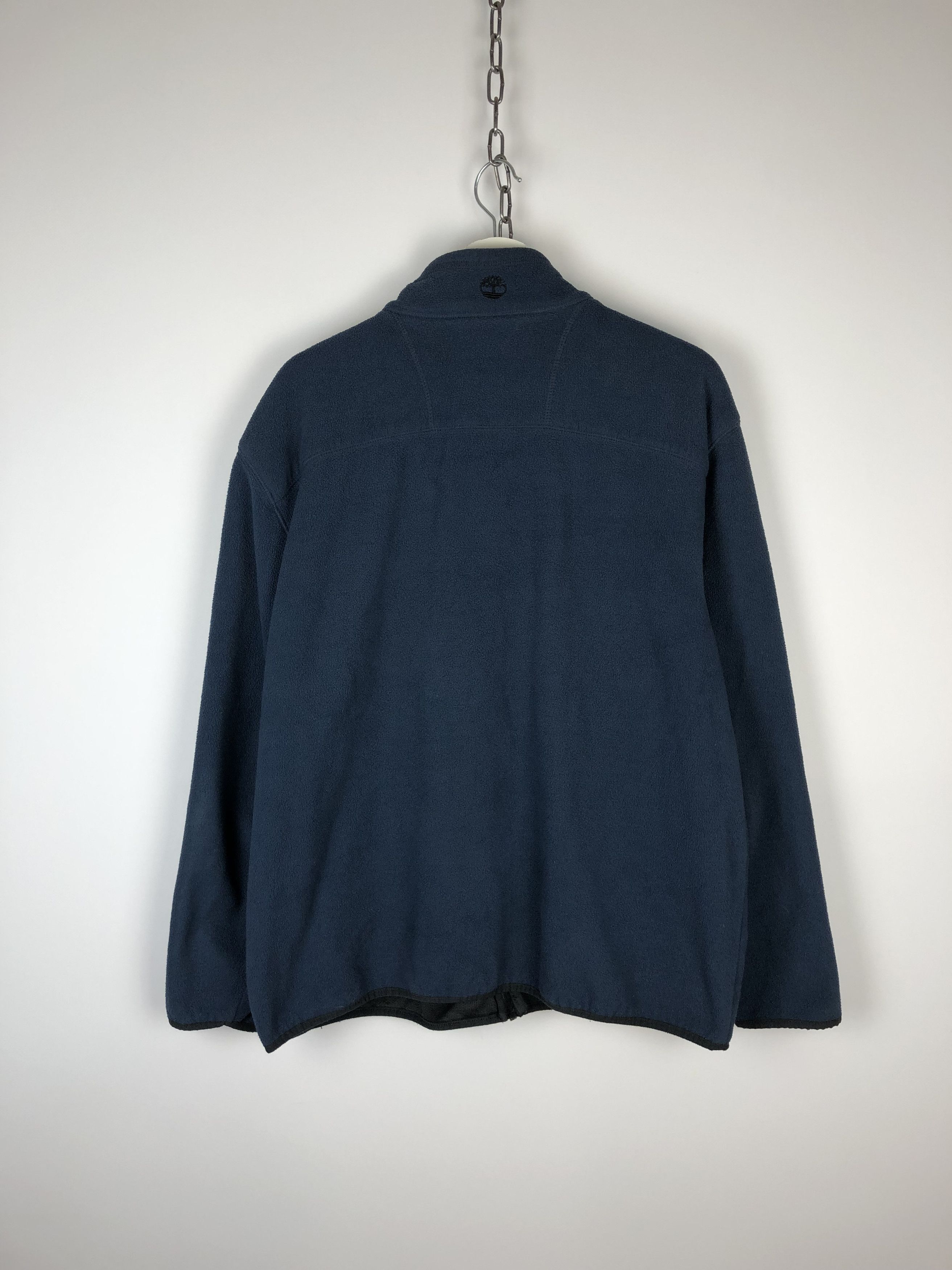 Timberland TIMBERLAND FLEECE JACKET ZIP PULLOVER NAVY SIZE XL Size US XL / EU 56 / 4 - 7 Thumbnail