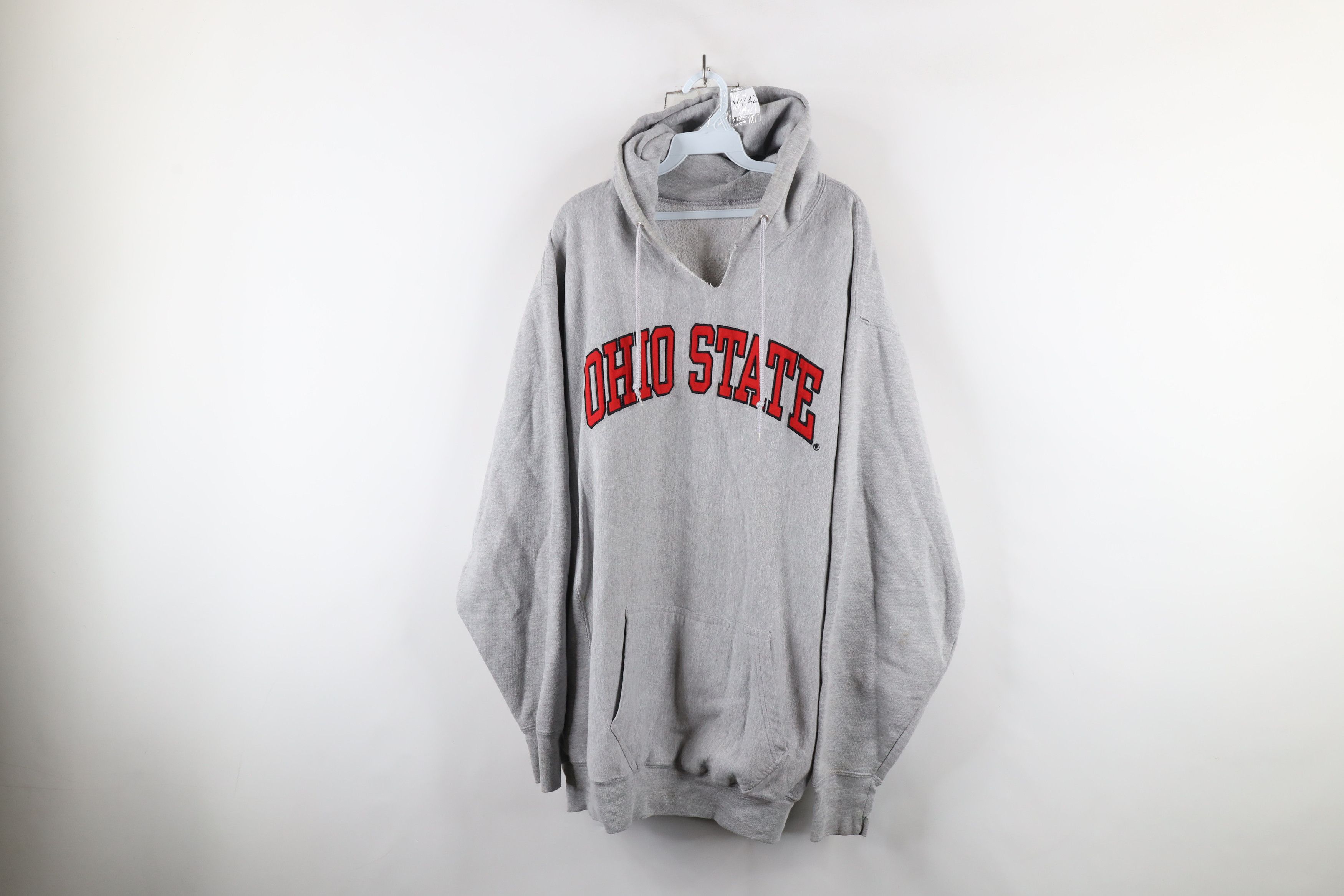 Vintage Vintage 90s Heavyweight Ohio State University Sweatshirt Size US XXL / EU 58 / 5 - 1 Thumbnail