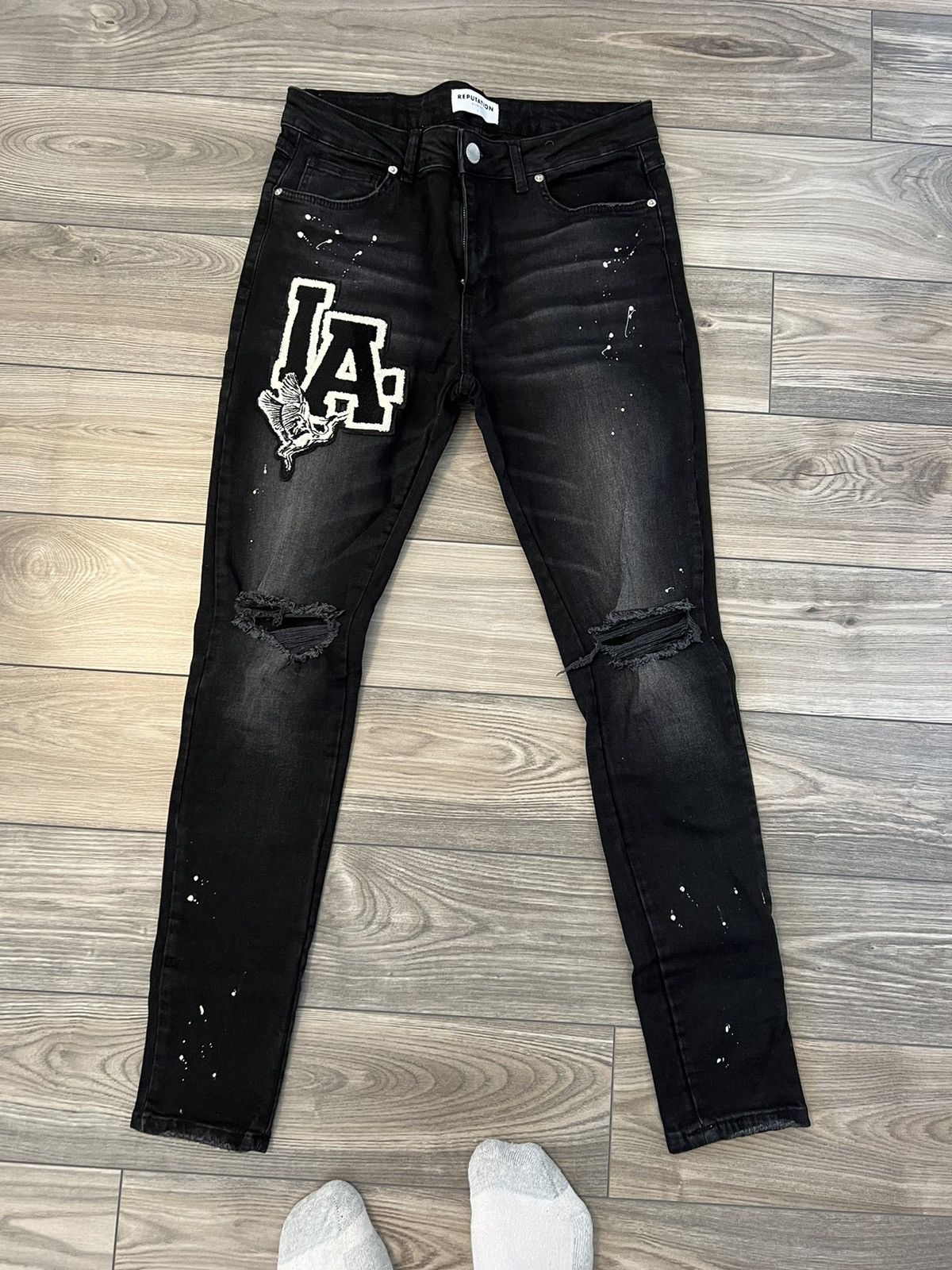 image of Reputation Studios Jeans in Black, Men's (Size 32)