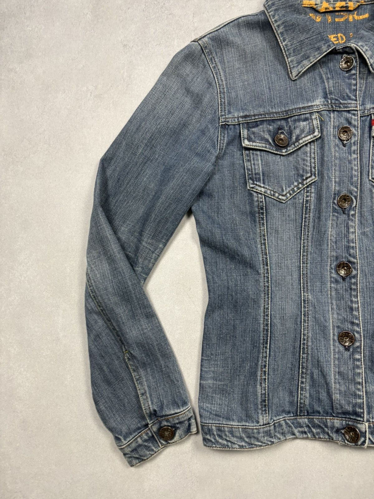 Miss Sixty Vintage 2000s Miss Sixty Y2K Denim Slim Jacket Brink Style S Size S / US 4 / IT 40 - 2 Thumbnail