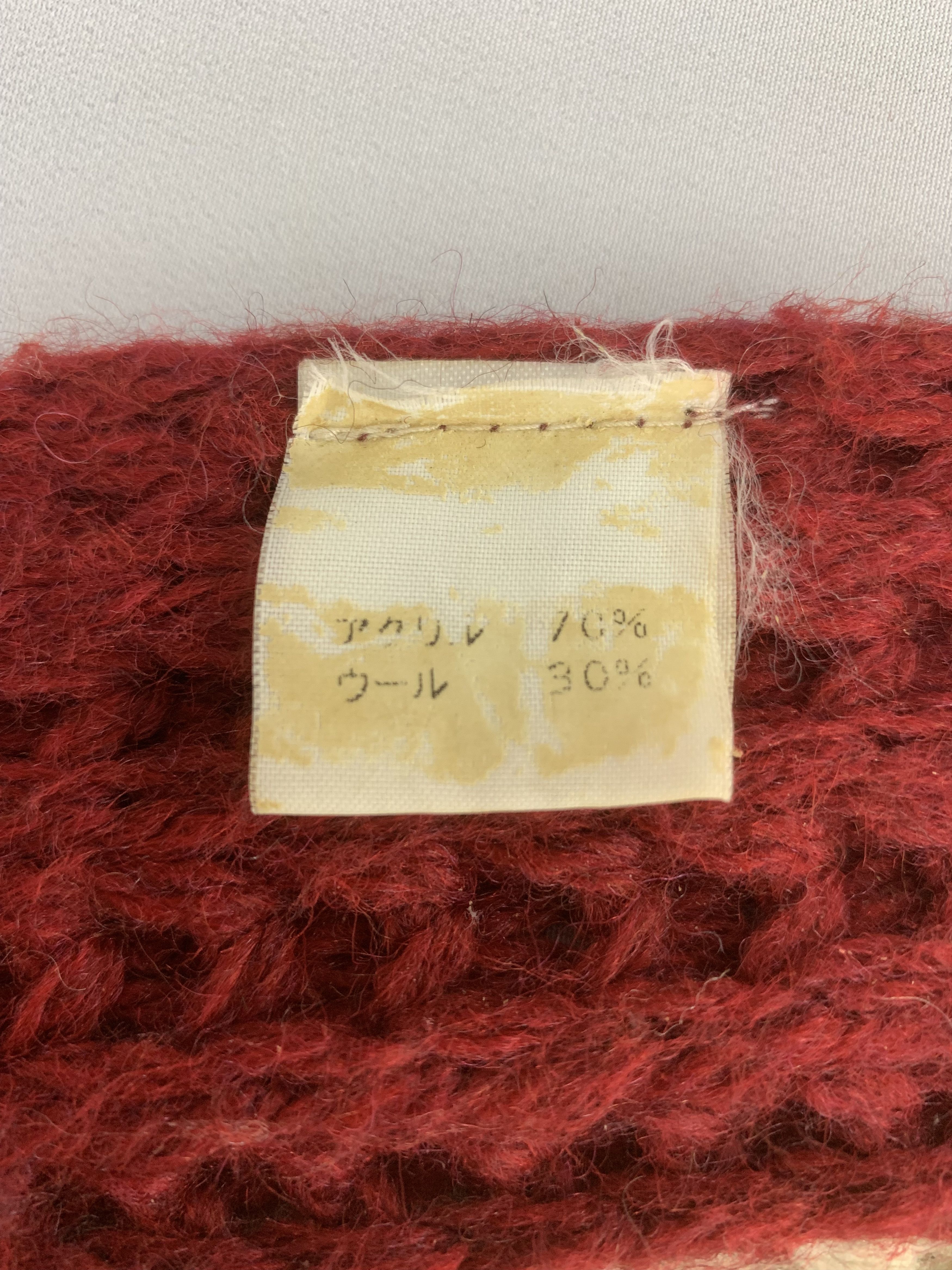 Takeo Kikuchi Takeo Kikuchi Scarf Wool Muffler Neck Wrap BL3102 Size ONE SIZE - 5 Thumbnail