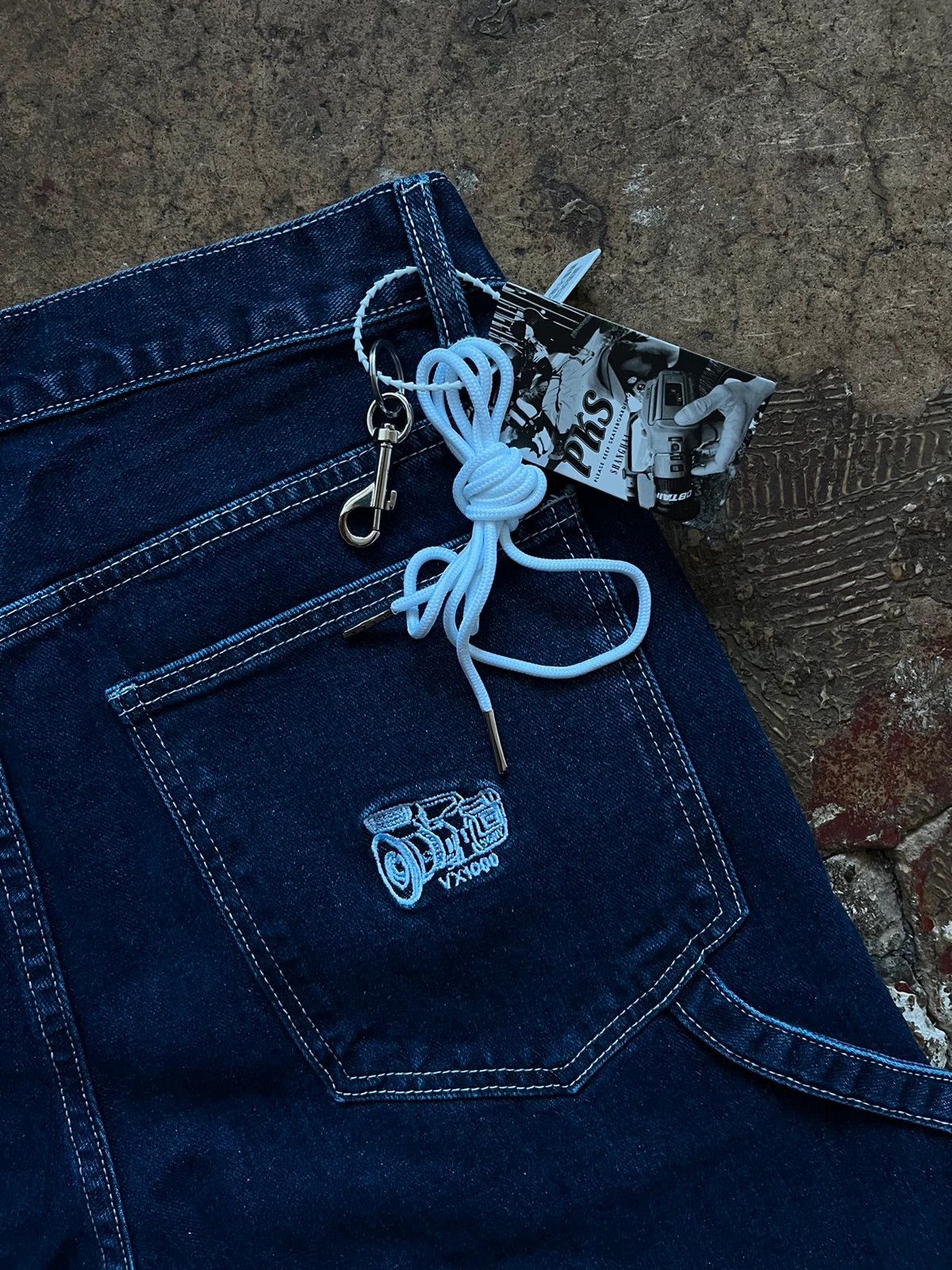 Vintage Vintage Style Embroidery Denim Jorts Jeans Size US 40 / EU 56 - 2 Thumbnail