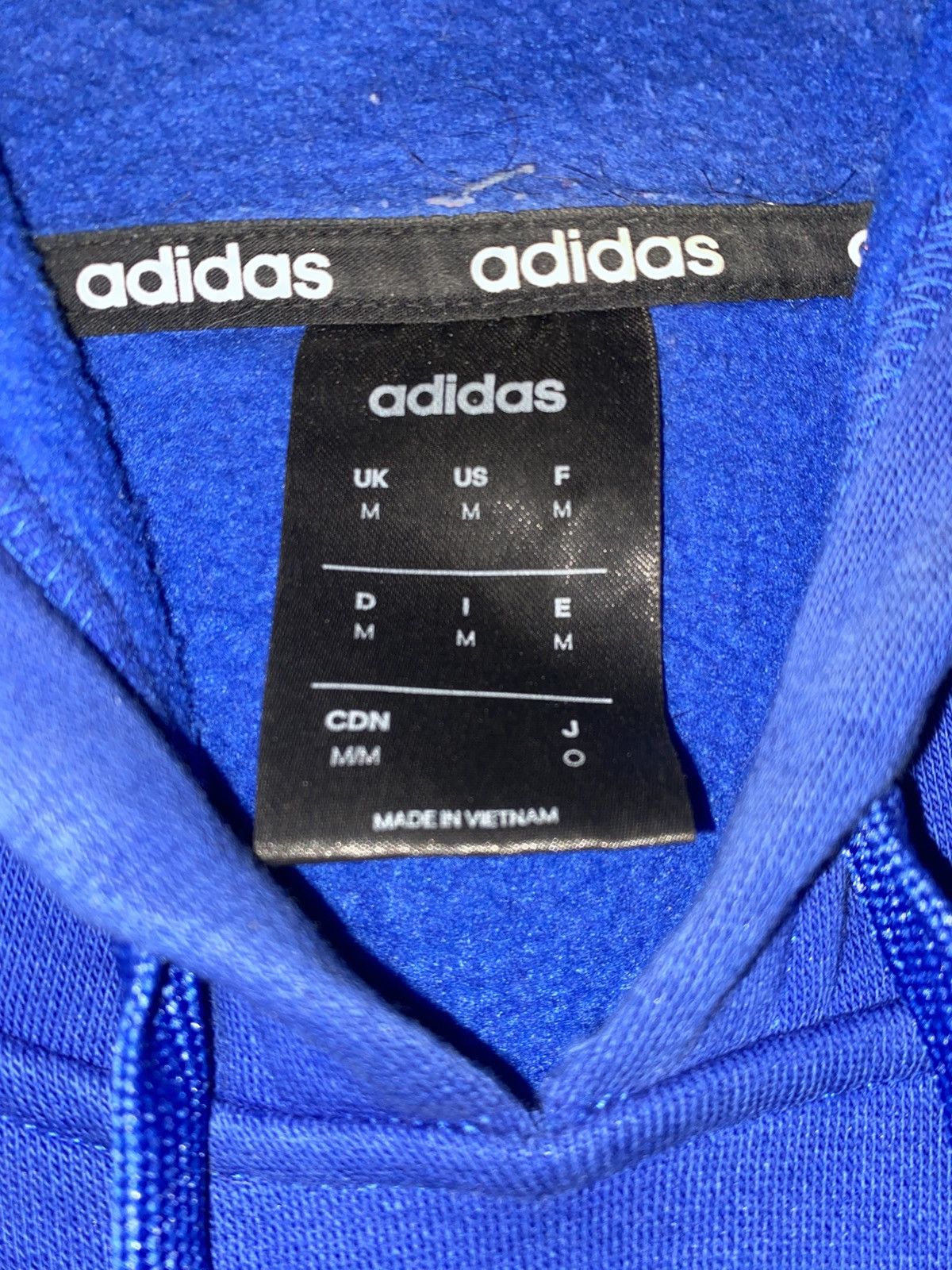 Adidas Adidas Blue Holdie Size US M / EU 48-50 / 2 - 3 Thumbnail