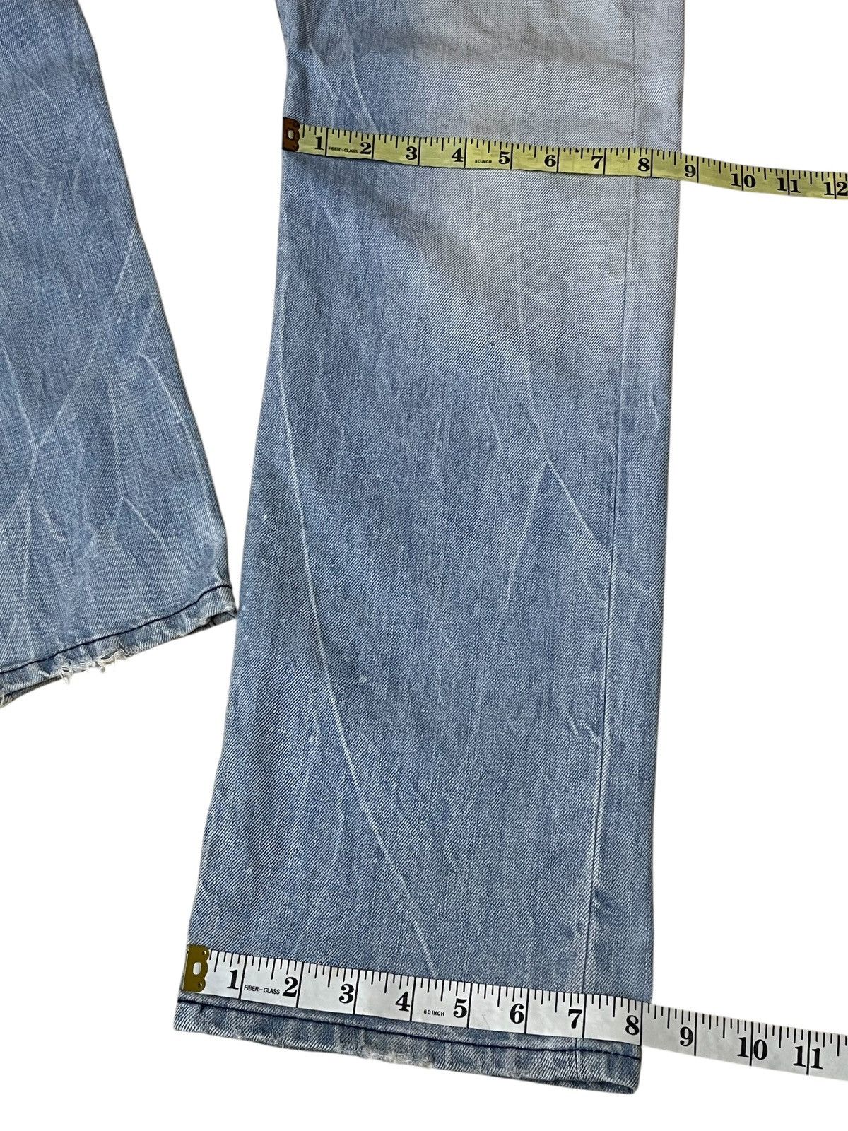 Replay SICK🔥REPLAY ASOLO ITALY STRAIGHT CUT BLUE JEANS Size US 35 - 14 Thumbnail