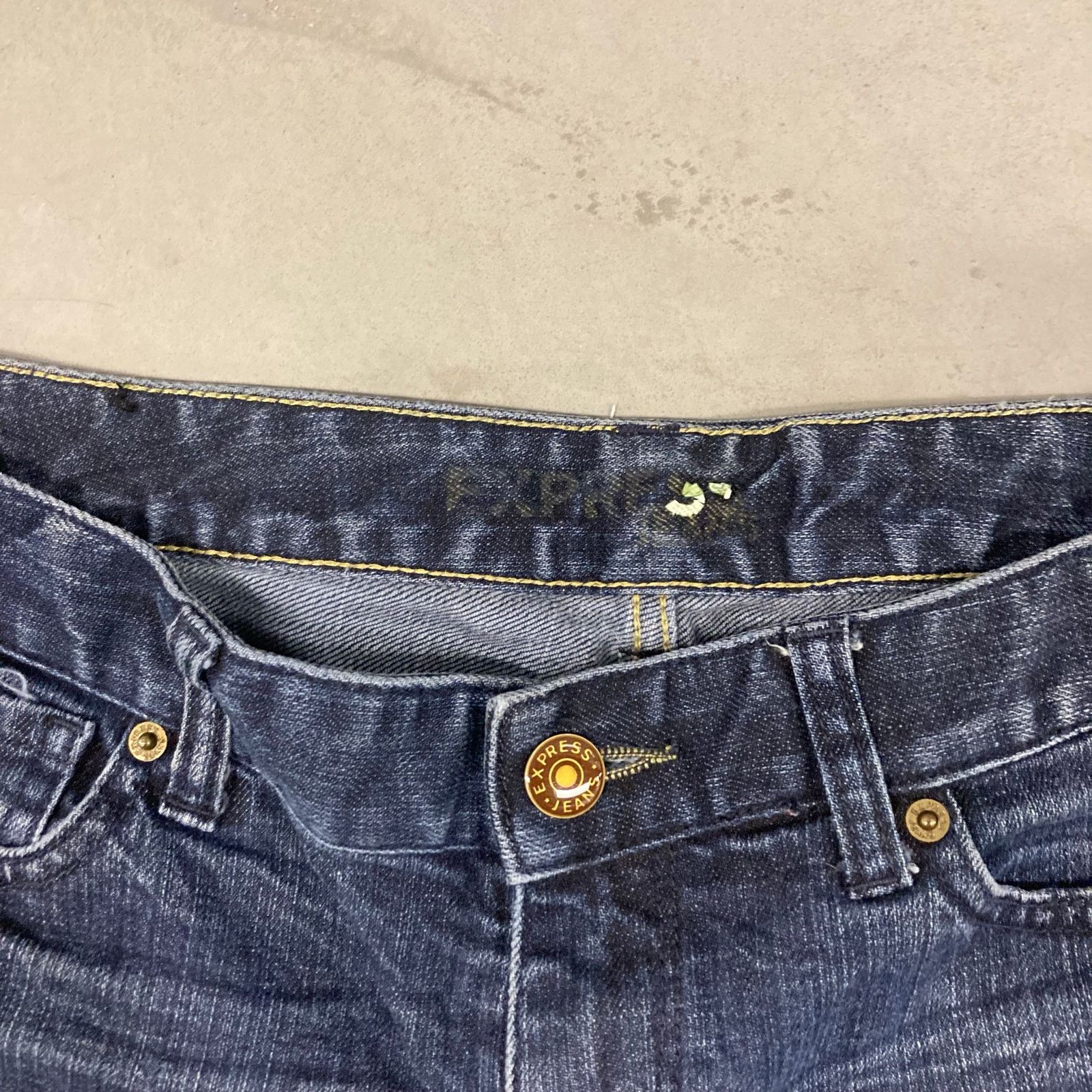 Express Y2K express low rise bootcut jeans 34x31 Size 32" / US 10 / IT 46 - 4 Thumbnail