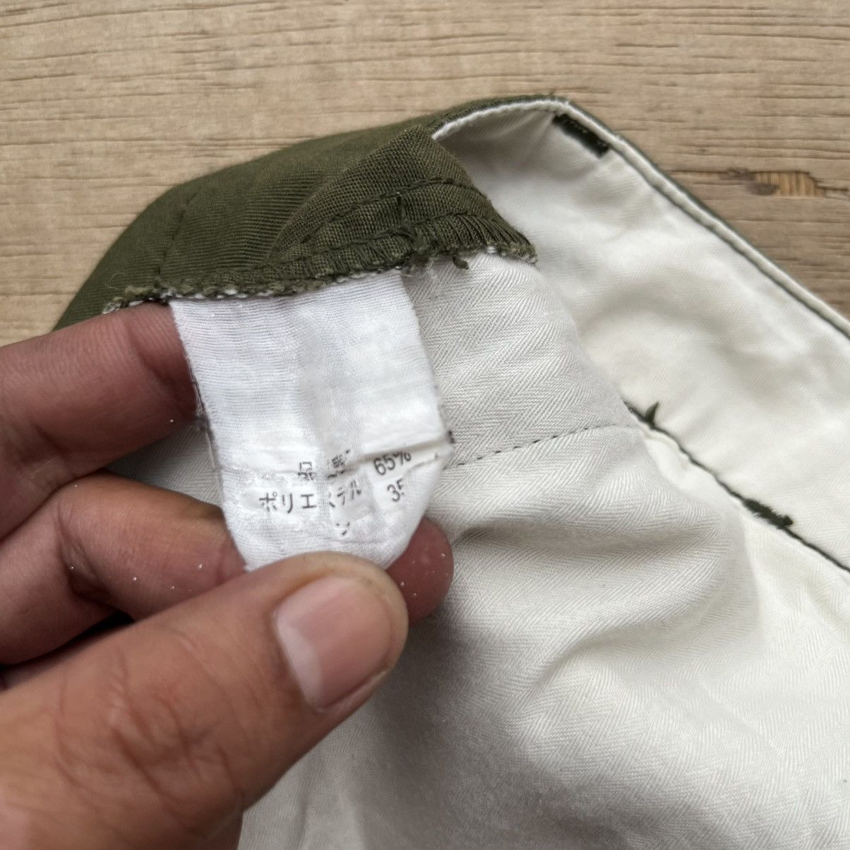 Beams Plus × Japanese Brand BEAMS JAPAN FATIGUE DARK GREEN PANTS Size US 31 - 6 Thumbnail
