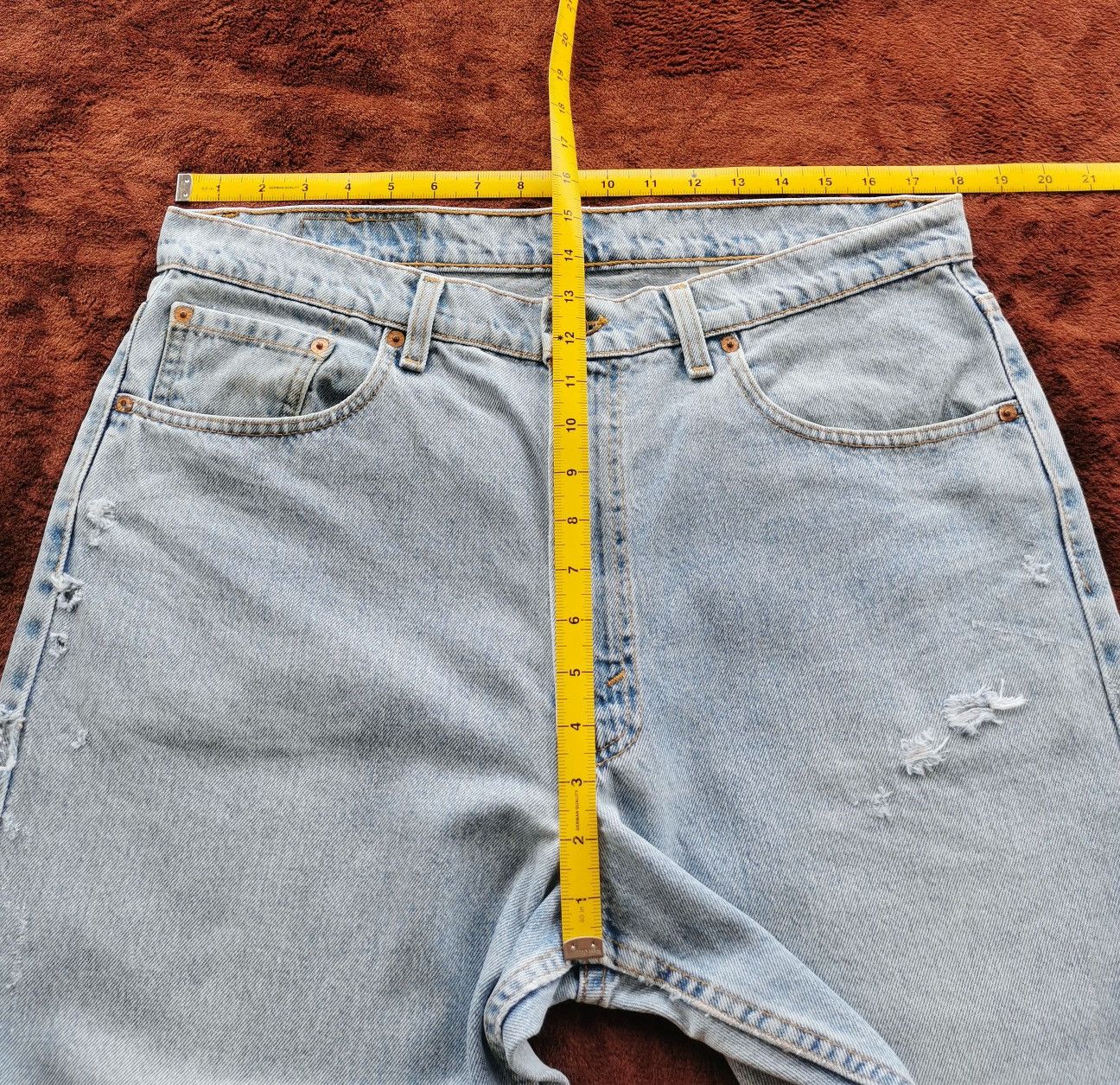 Levi's Vintage Levis Distressed Style Hysteric Glamour Size US 36 / EU 52 - 15 Thumbnail