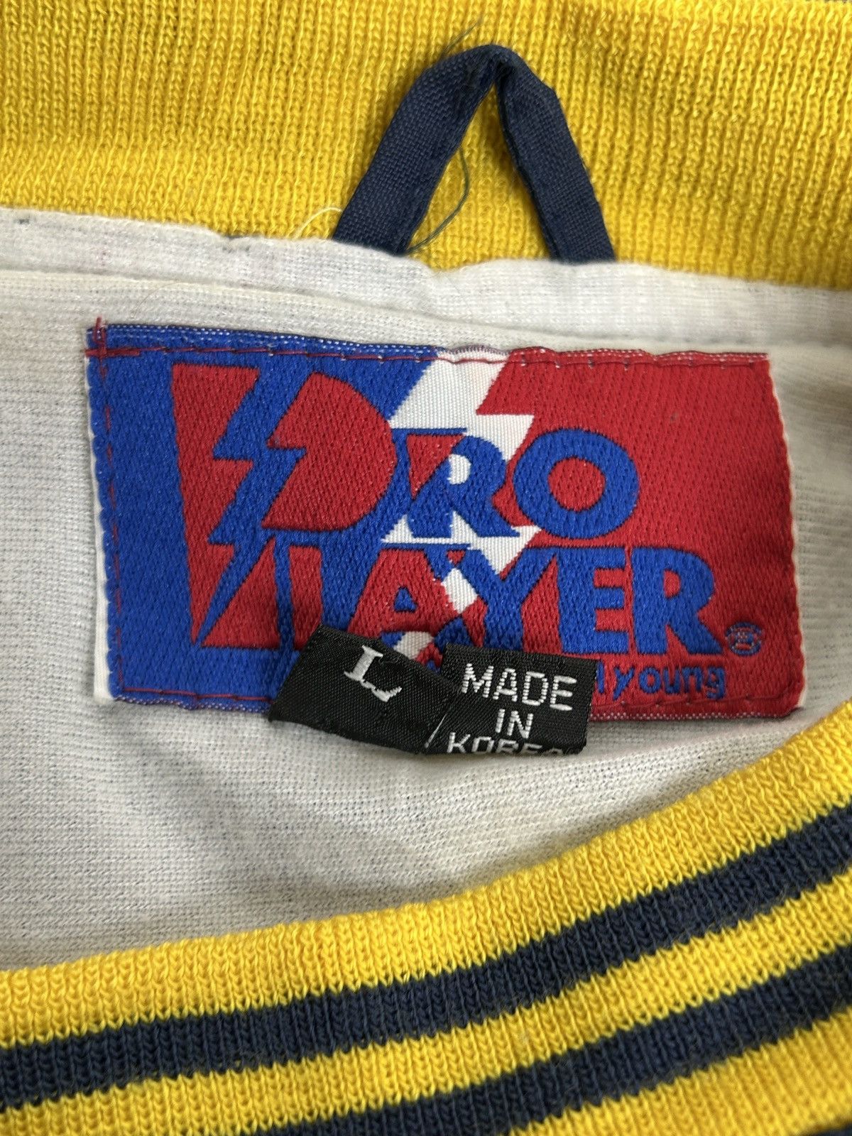 Pro Player 90s Pro Player Michigan Wolverines University Nylon Sweat Size US L / EU 52-54 / 3 - 10 Thumbnail