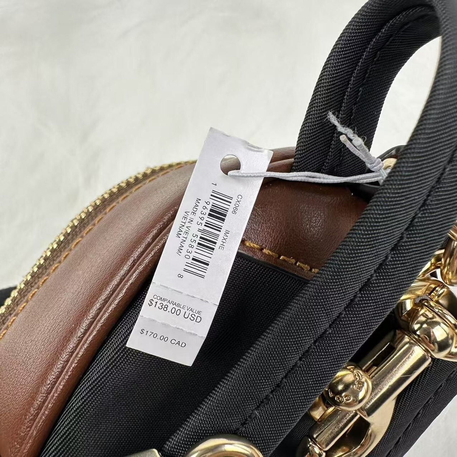 Coach Coach Mini Court Backpack Bag Charm Keychain In Brown NWT Size ONE SIZE - 7 Thumbnail