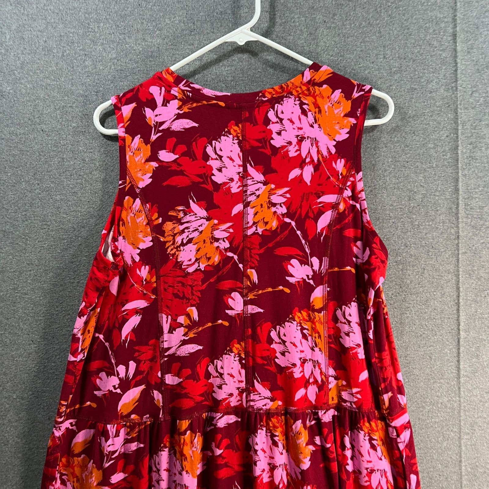 Other LOGO by Lori Goldstein Pink Dress Size Large Regular Rayon Size L / US 10 / IT 46 - 14 Thumbnail