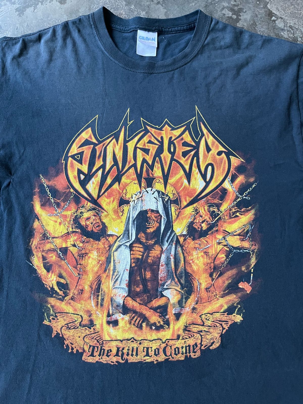 Band Tees × Vintage Sinister " The Kill To come" T-shirt Size US L / EU 52-54 / 3 - 2 Thumbnail