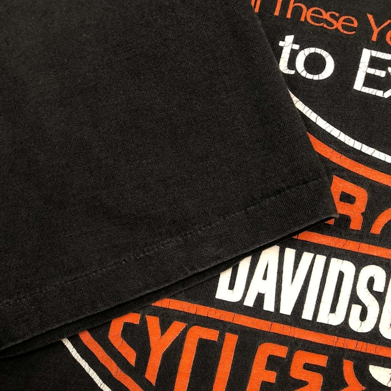 Harley Davidson × Vintage Vintage 90s Harley Davidson T Shirt Single Stitched Tee Size US L / EU 52-54 / 3 - 3 Thumbnail