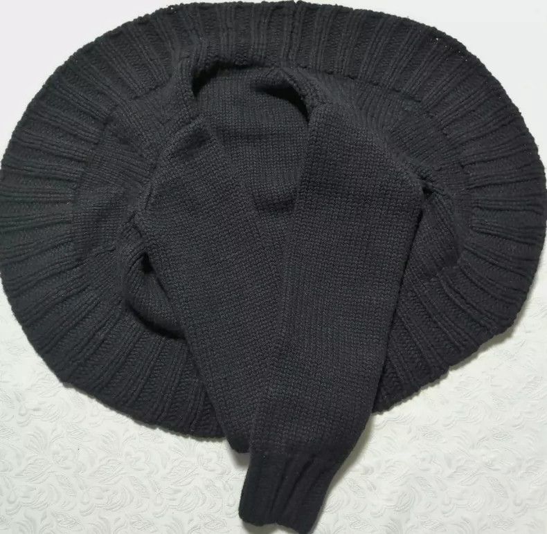 Comme des Garcons Comme Des Garcons Black down knit cardigan Size S / US 4 / IT 40 - 4 Thumbnail