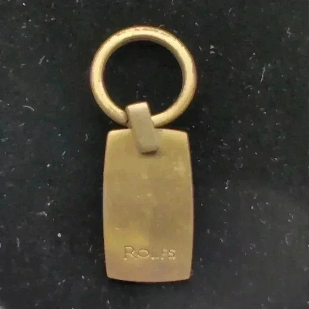 Vintage Brass Rolfs Key Chain or Luggage tag Size ONE SIZE - 2 Thumbnail