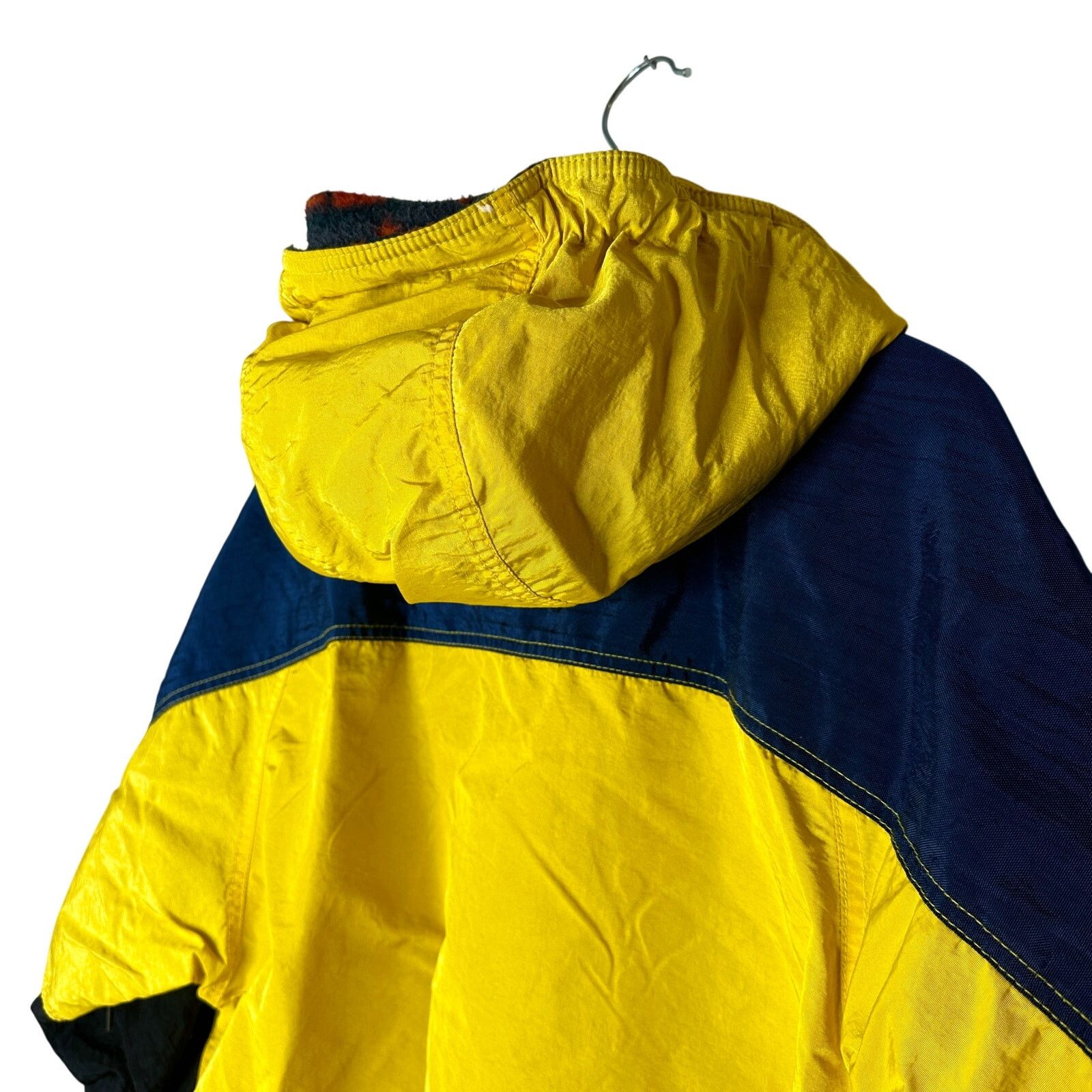 Descente Descente 90s Rare VNTG HalfZip Yellow Parka Aztec Ski Jacket Size US M / EU 48-50 / 2 - 19 Thumbnail