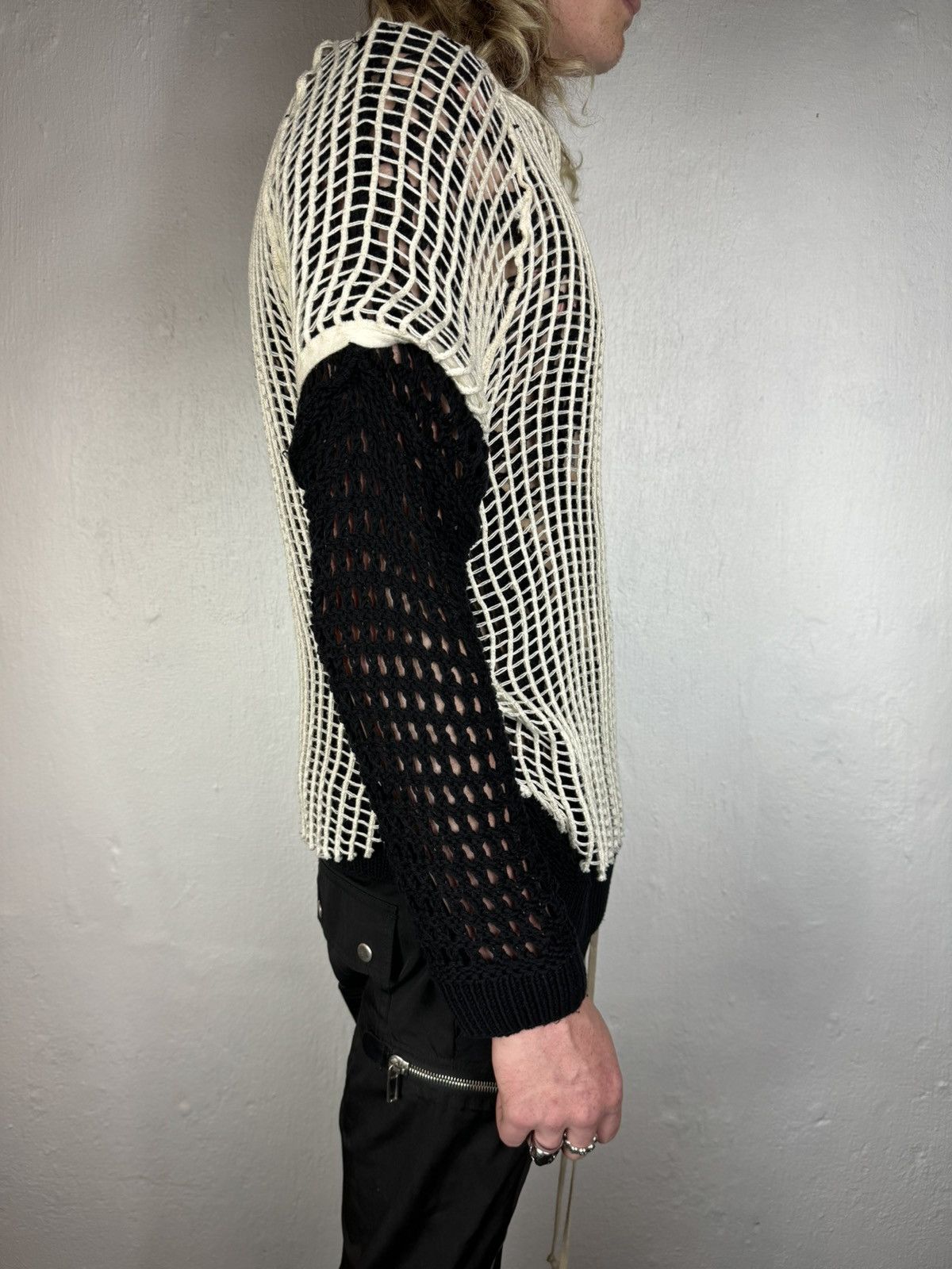 Japanese Brand Vonaudy Loose Knit 2-1 Sample Size US M / EU 48-50 / 2 - 9 Thumbnail