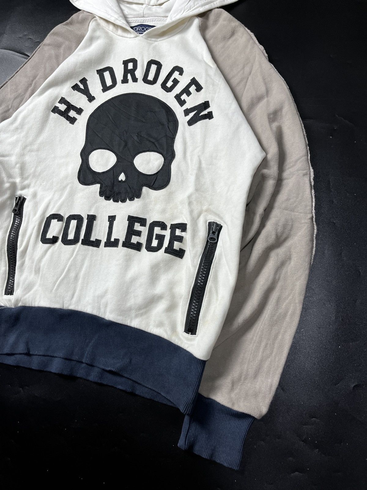 HYDROGEN HydroGen skull College hoodie Size US M / EU 48-50 / 2 - 2 Thumbnail