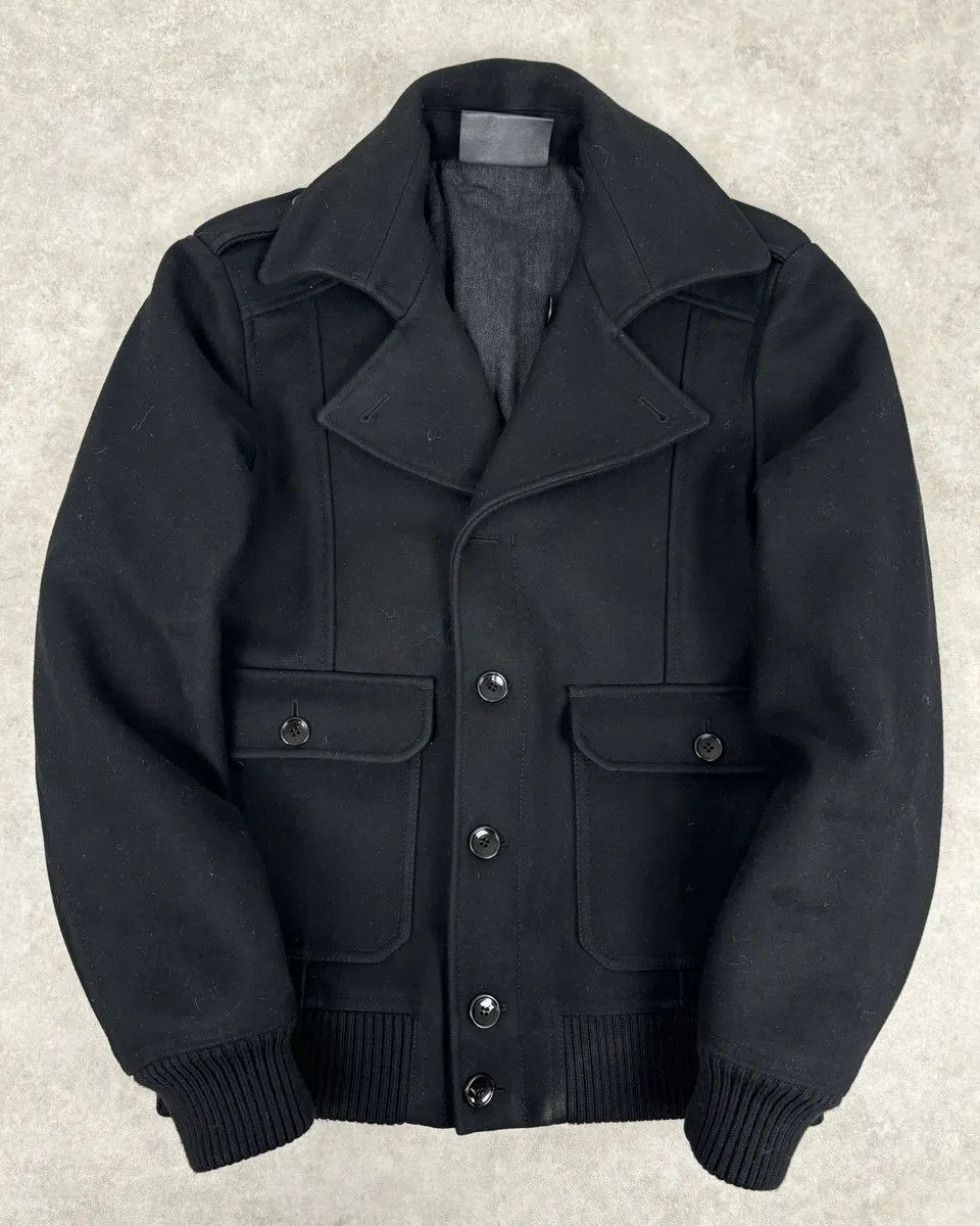 Dolce & Gabbana AW2006 Dolce & Gabbana Black Classy Buttoned Wool Jacket Size US M / EU 48-50 / 2 - 1 Thumbnail