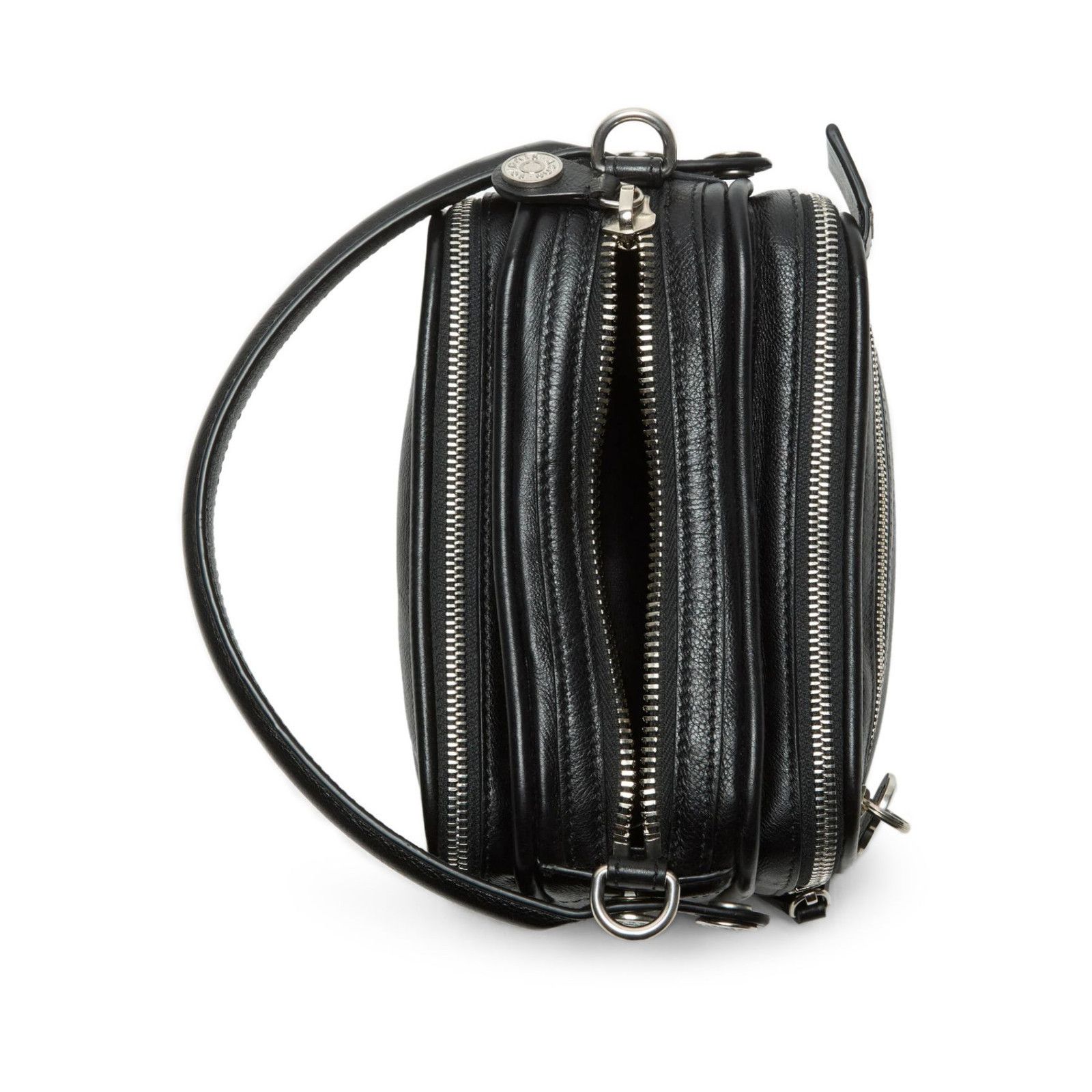 Acne Studios ACNE STUDIOS Camero Black Leather Shoulder Bag New Size ONE SIZE - 2 Thumbnail